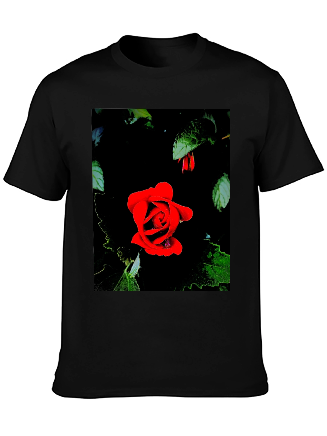Rose in Darkness Graphic Tee