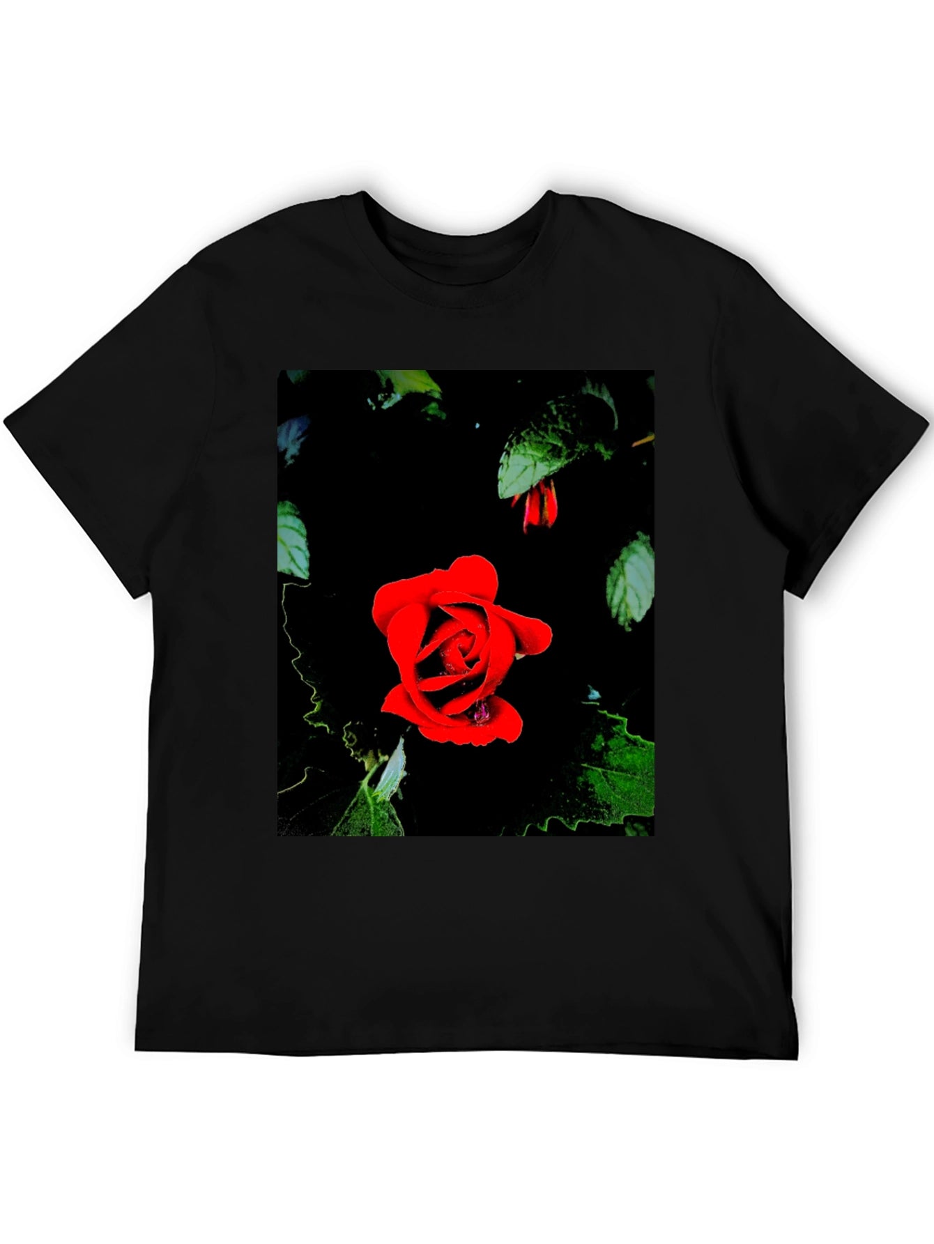 Rose in Darkness Graphic Tee