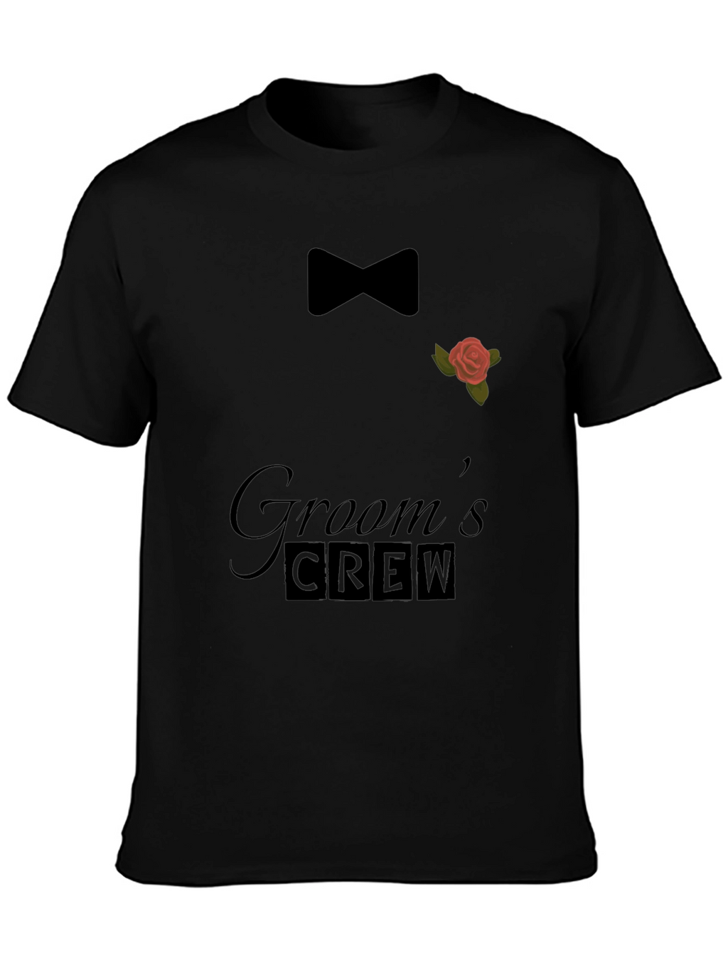 Grooms Crew Graphic T-Shirt