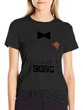 Grooms Crew Graphic T-Shirt