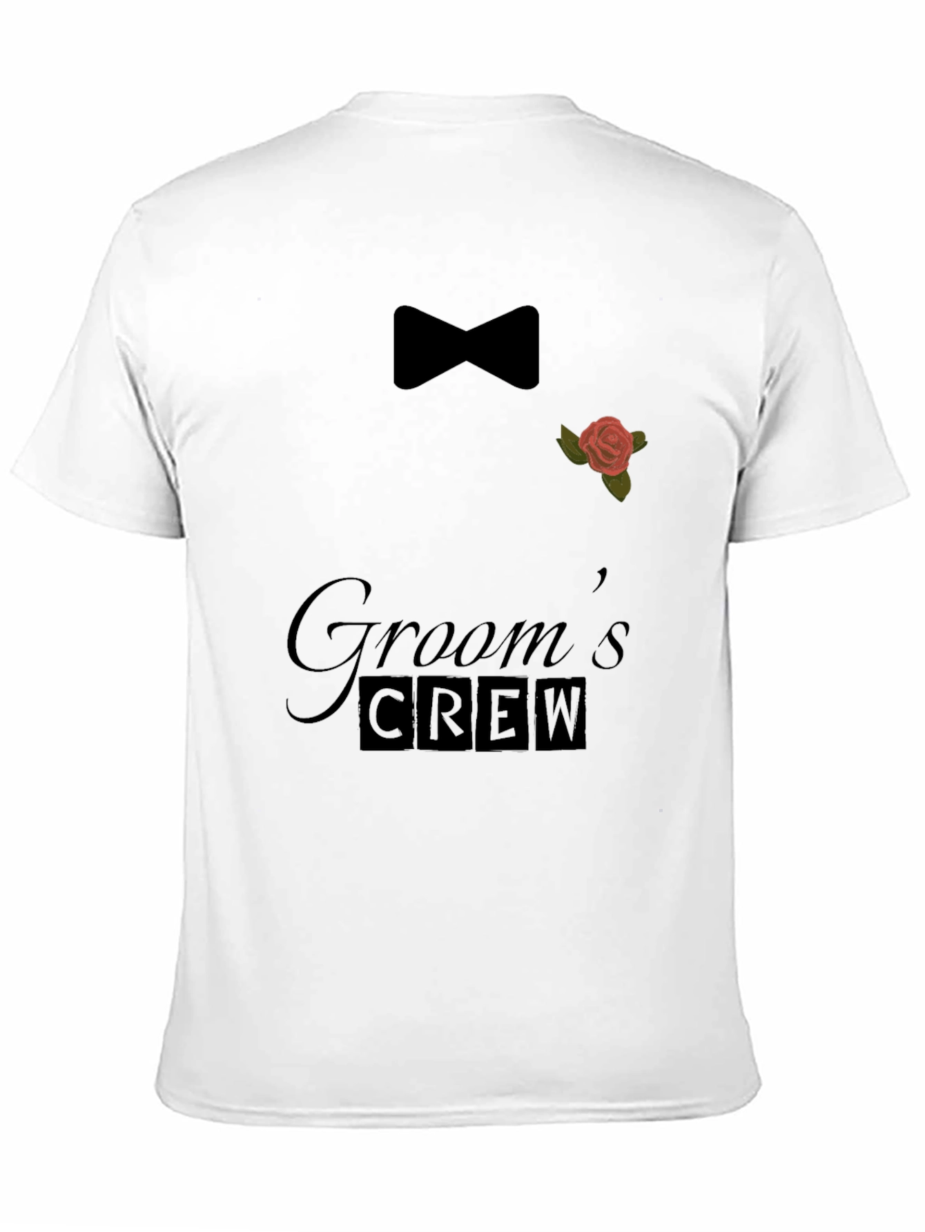 Grooms Crew Graphic T-Shirt