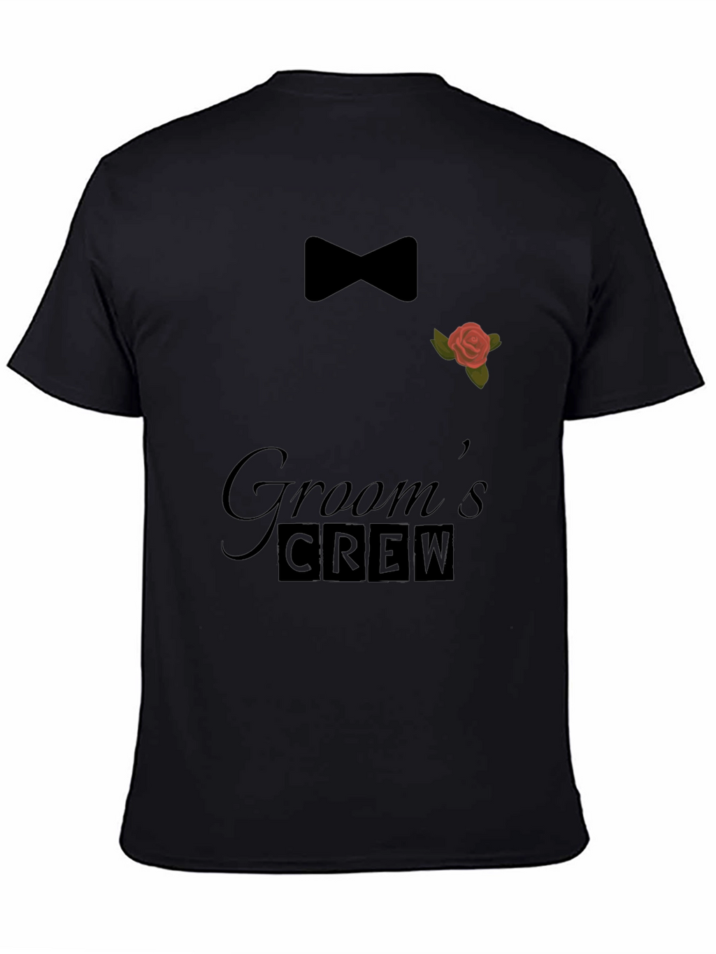 Grooms Crew Graphic T-Shirt