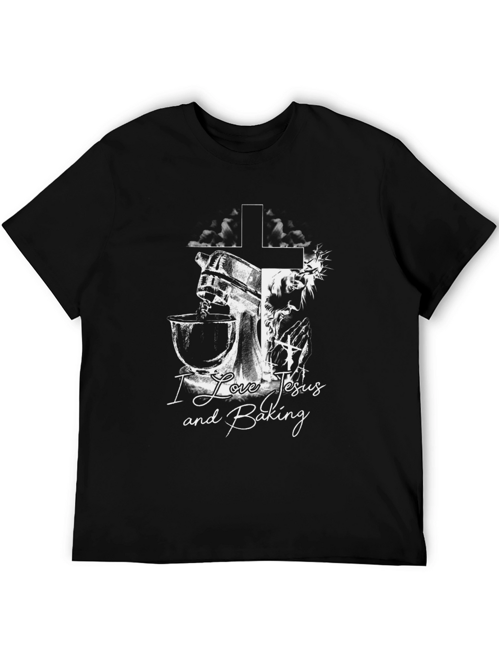 I Love Jesus and Baking T-Shirt