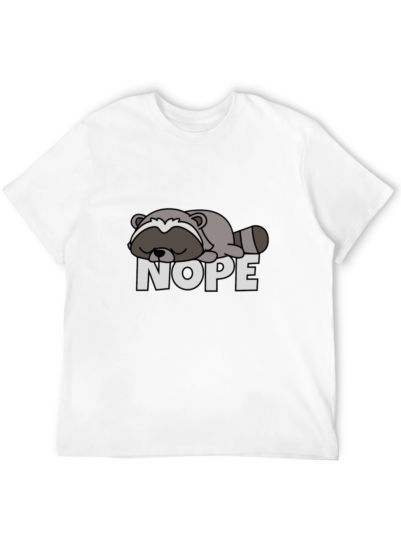 Nope Raccoon T-Shirt