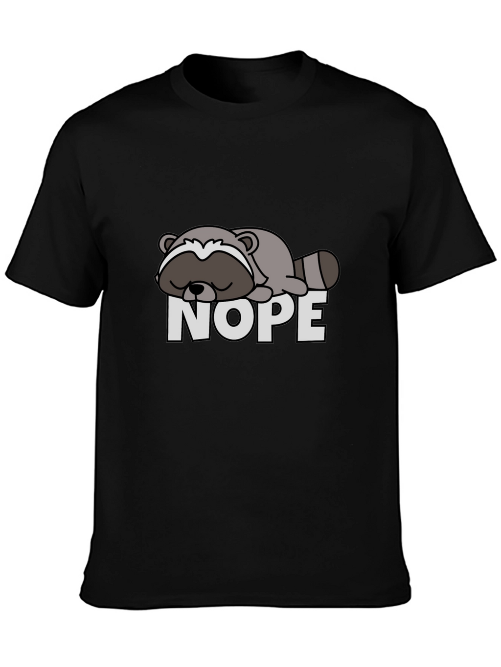 Nope Raccoon T-Shirt