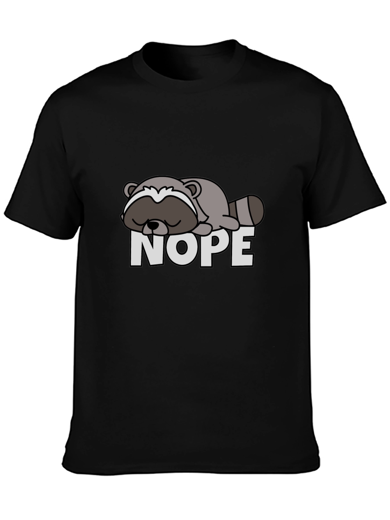 Nope Raccoon T-Shirt