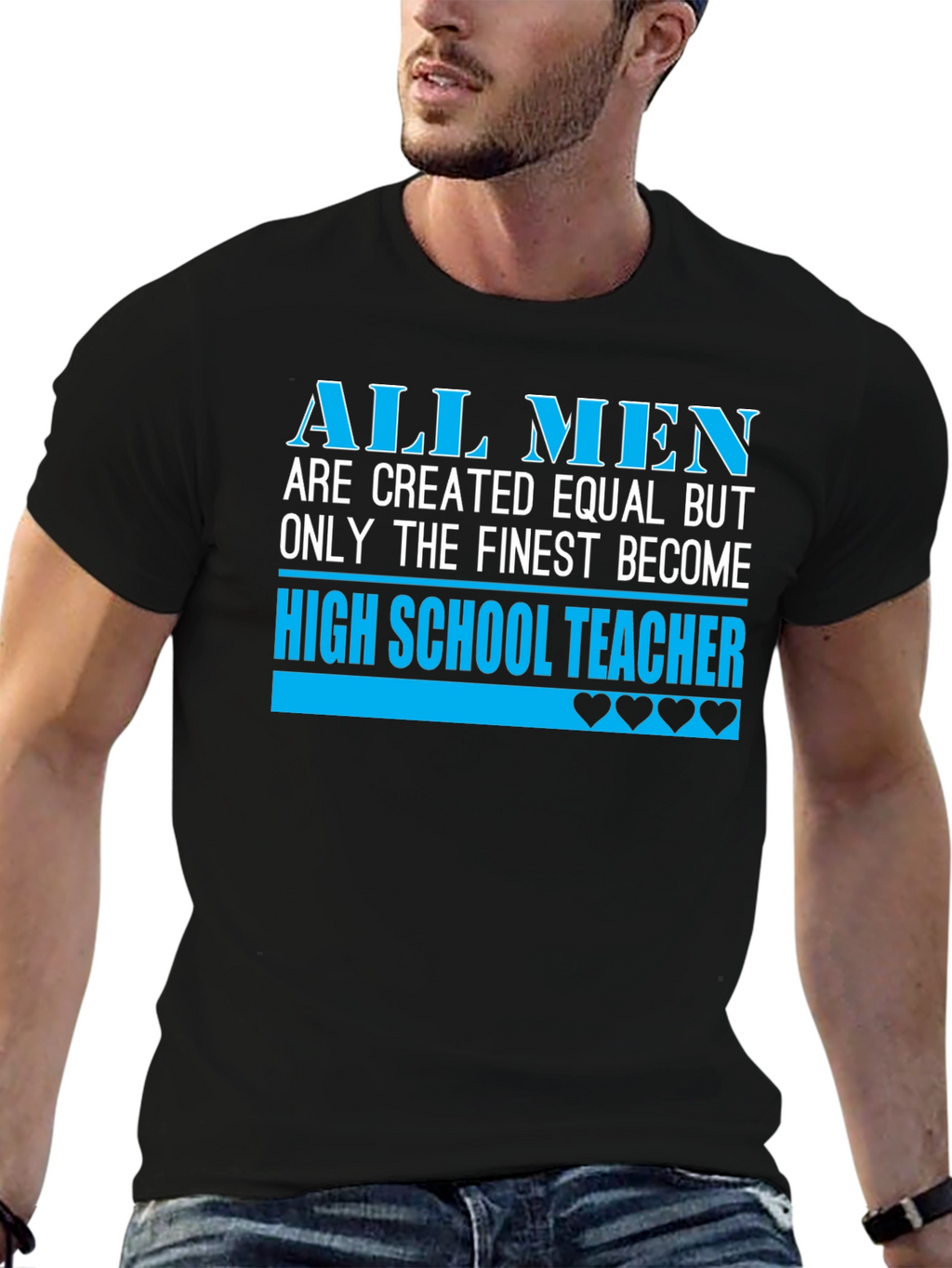 Finest High School Teacher Graphic Tee