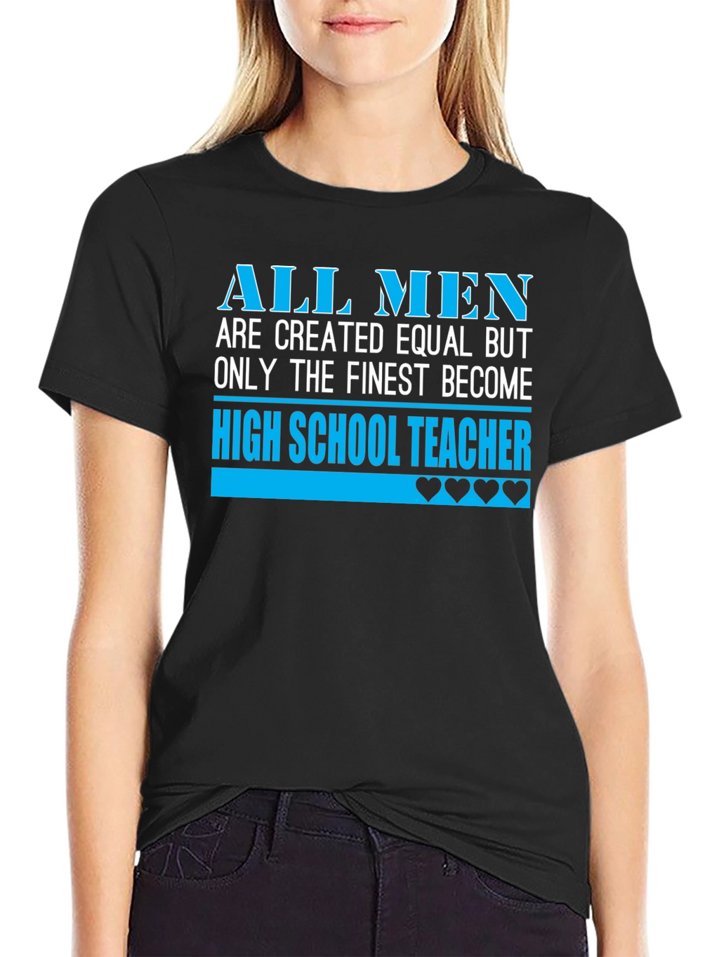Finest High School Teacher Graphic Tee