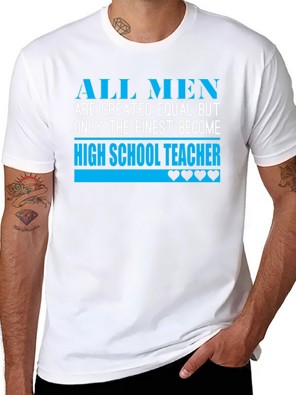 Finest High School Teacher Graphic Tee
