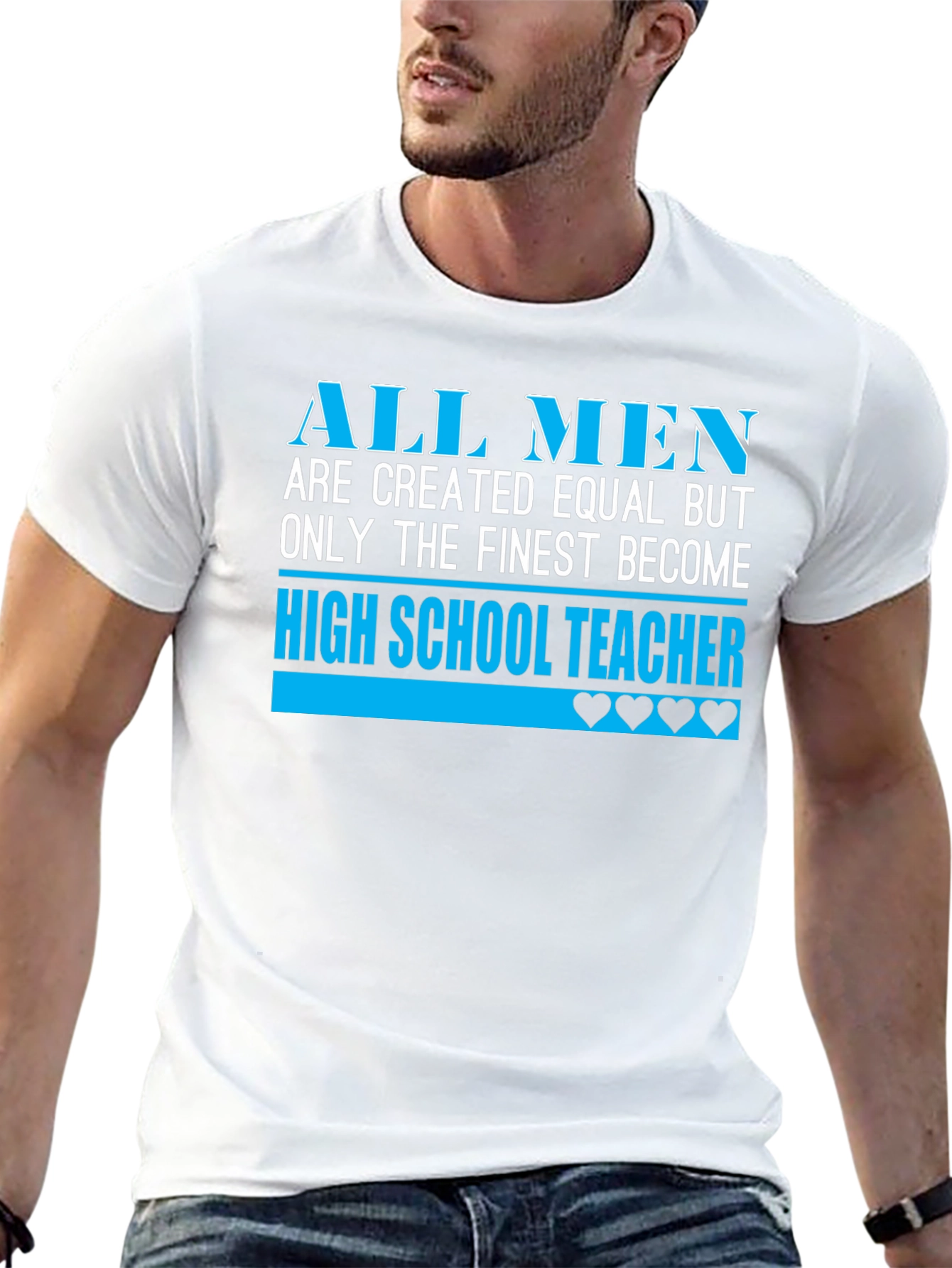 Finest High School Teacher Graphic Tee