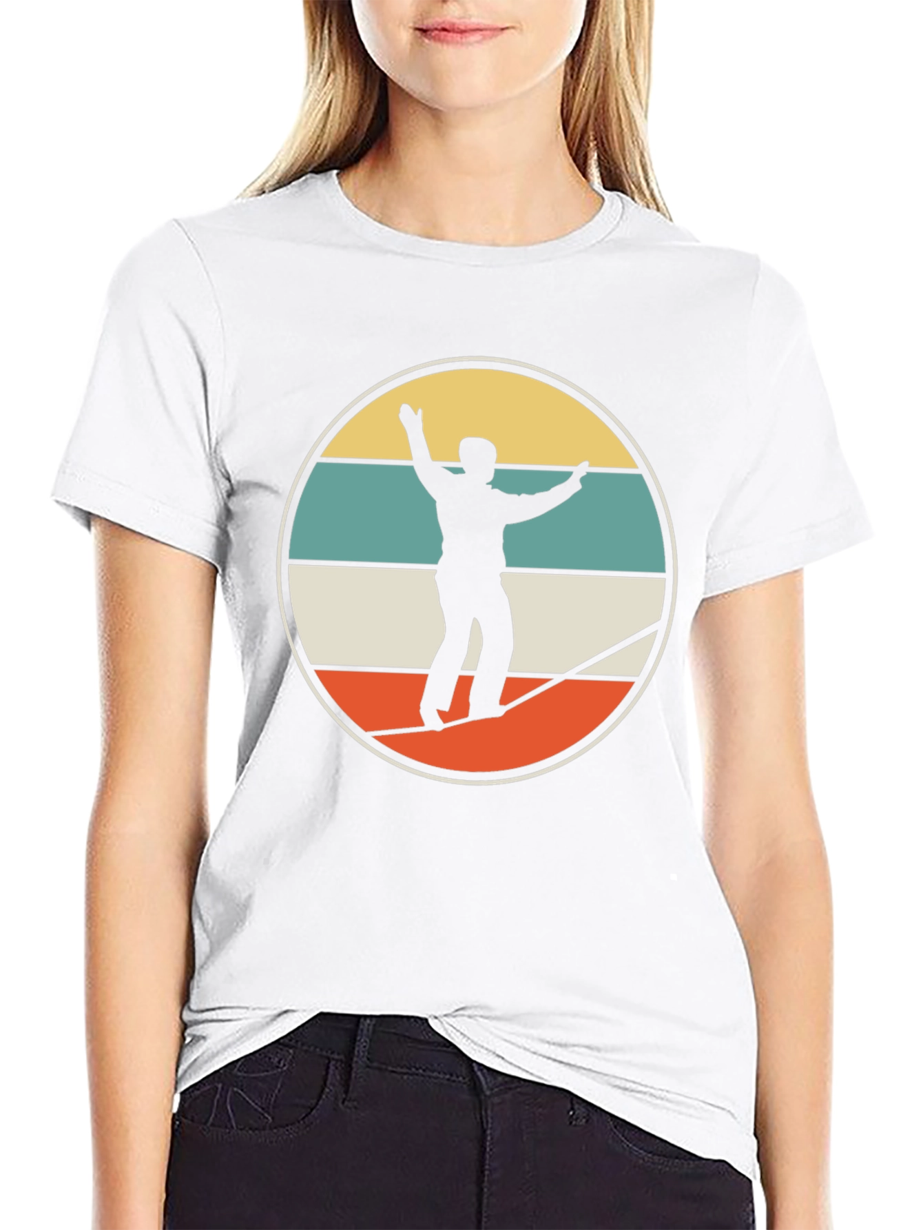 Retro Highwire Walker Graphic Tee