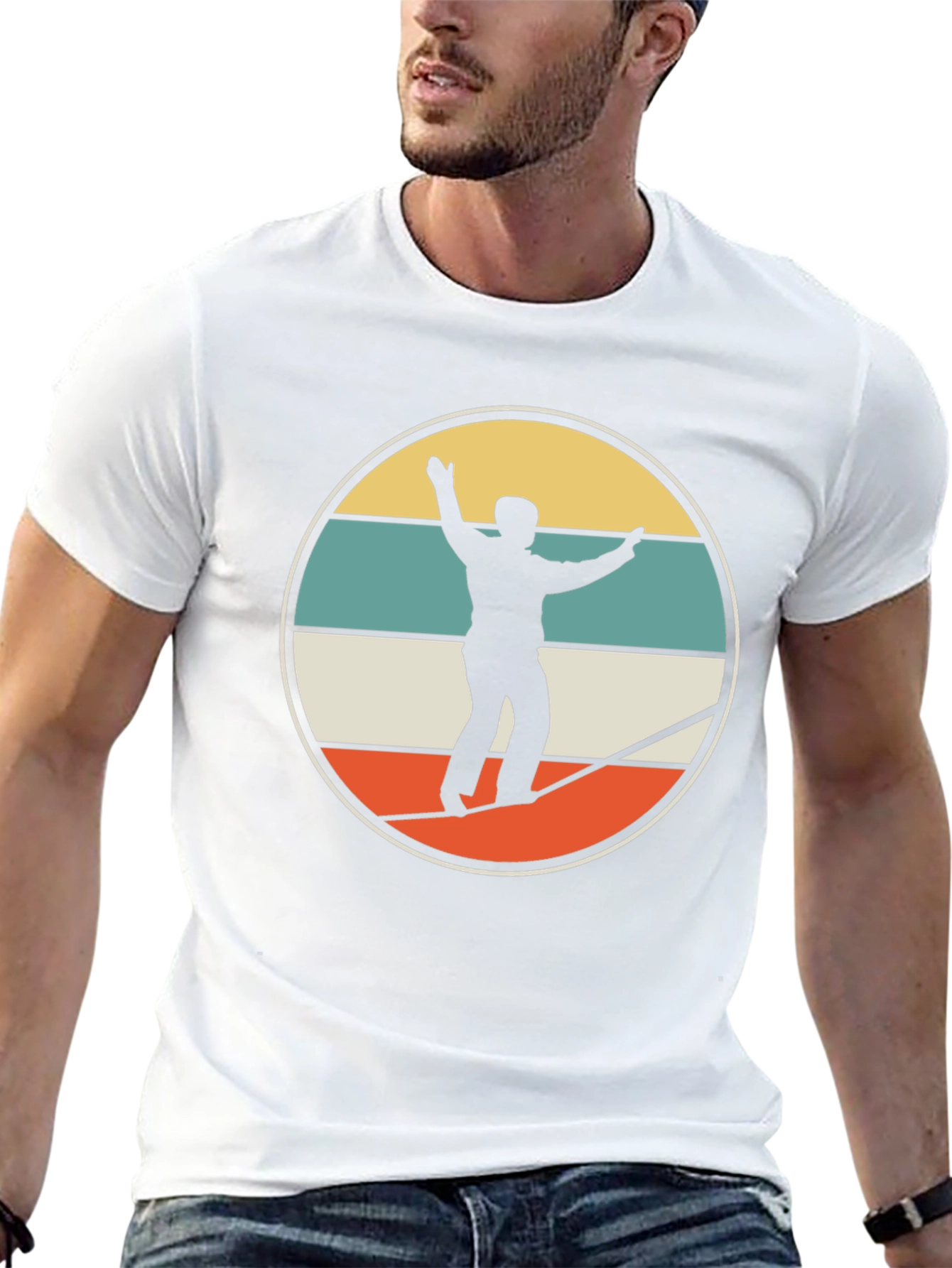 Retro Highwire Walker Graphic Tee