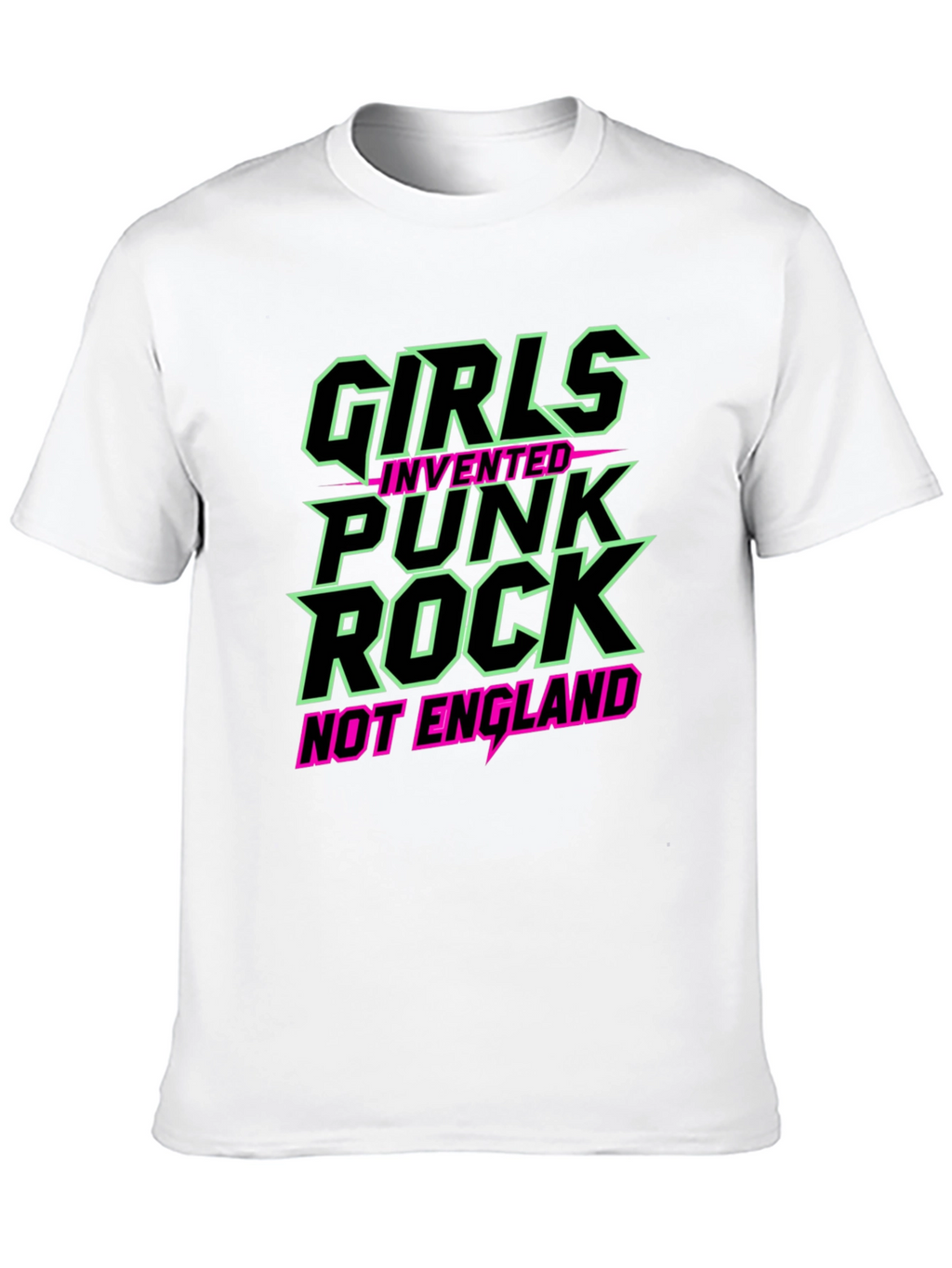 Girls Invented Punk Rock T-Shirt