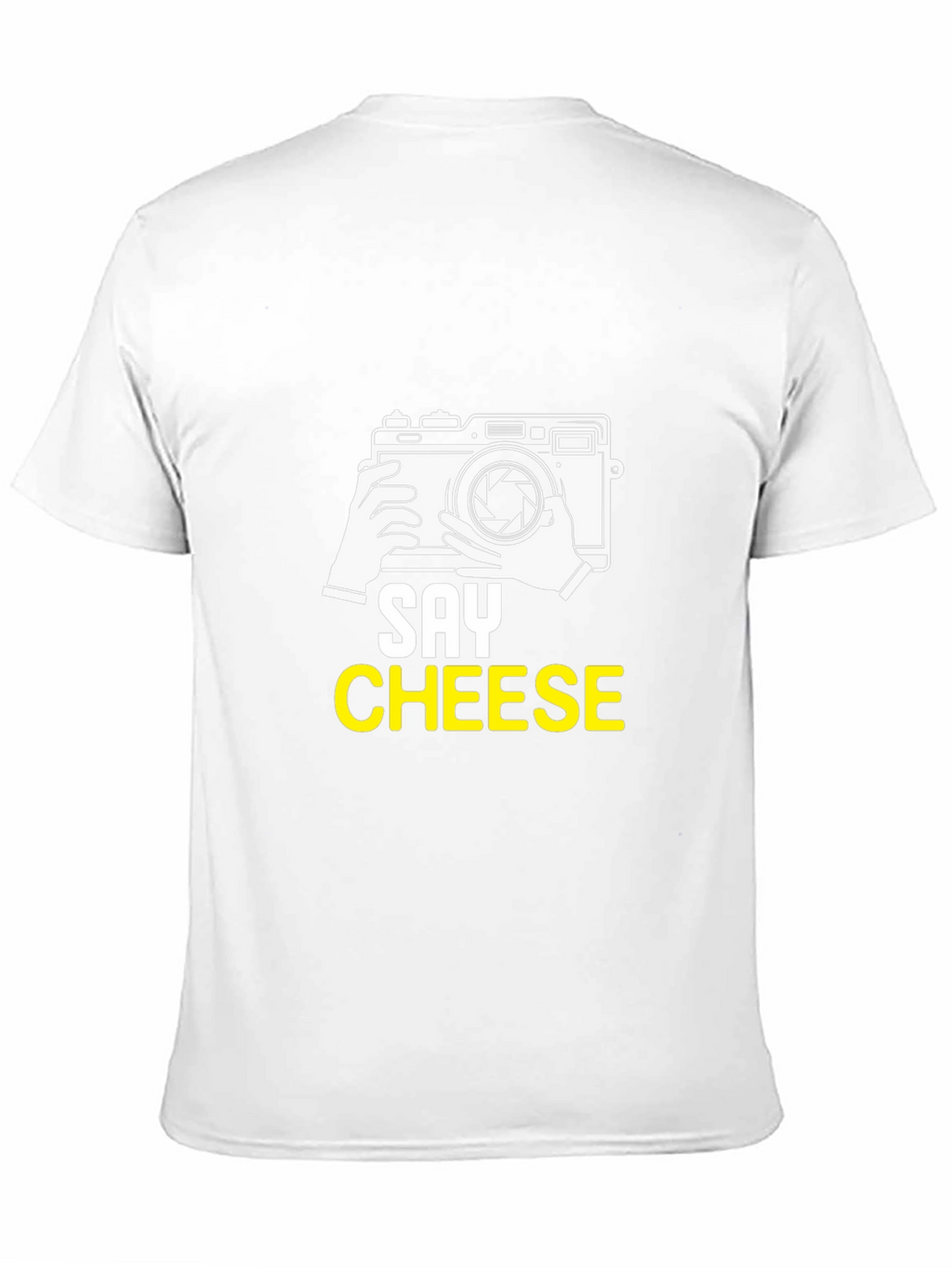 Say Cheese Graphic T-Shirt - Black Cotton