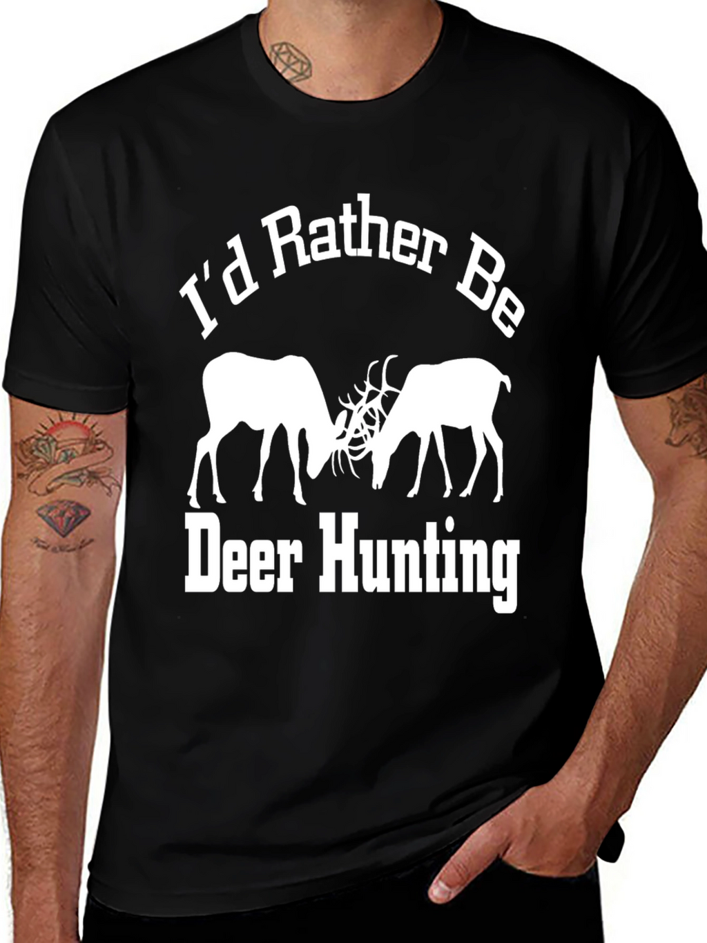 Deer Hunting Graphic T-Shirt