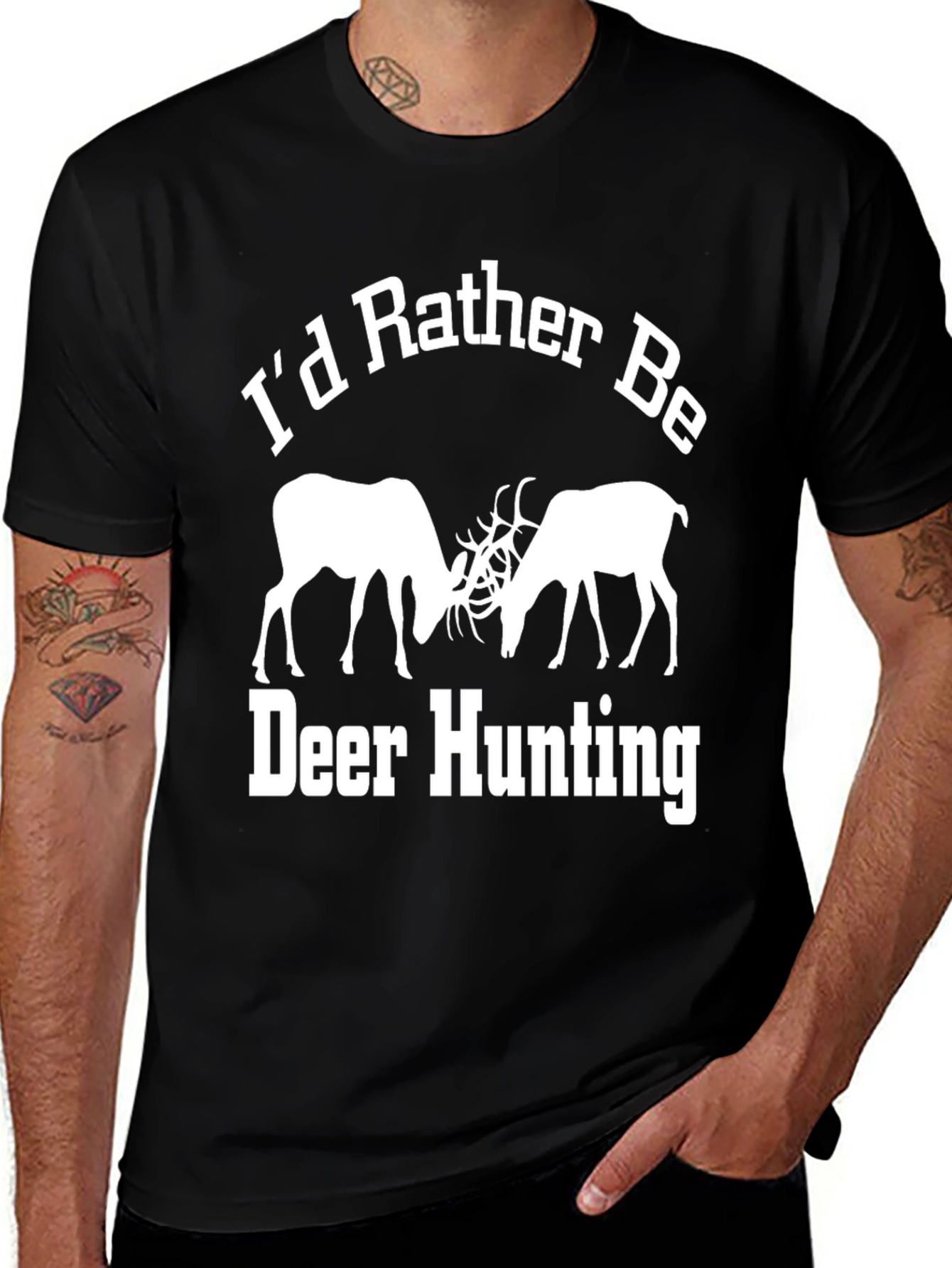 Deer Hunting Graphic T-Shirt