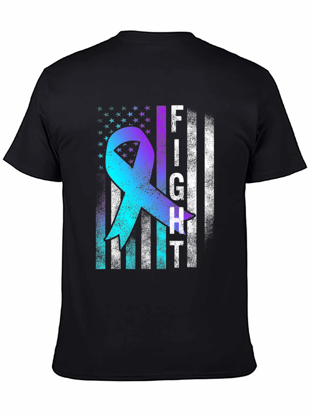 Fight Ribbon Graphic T-Shirt