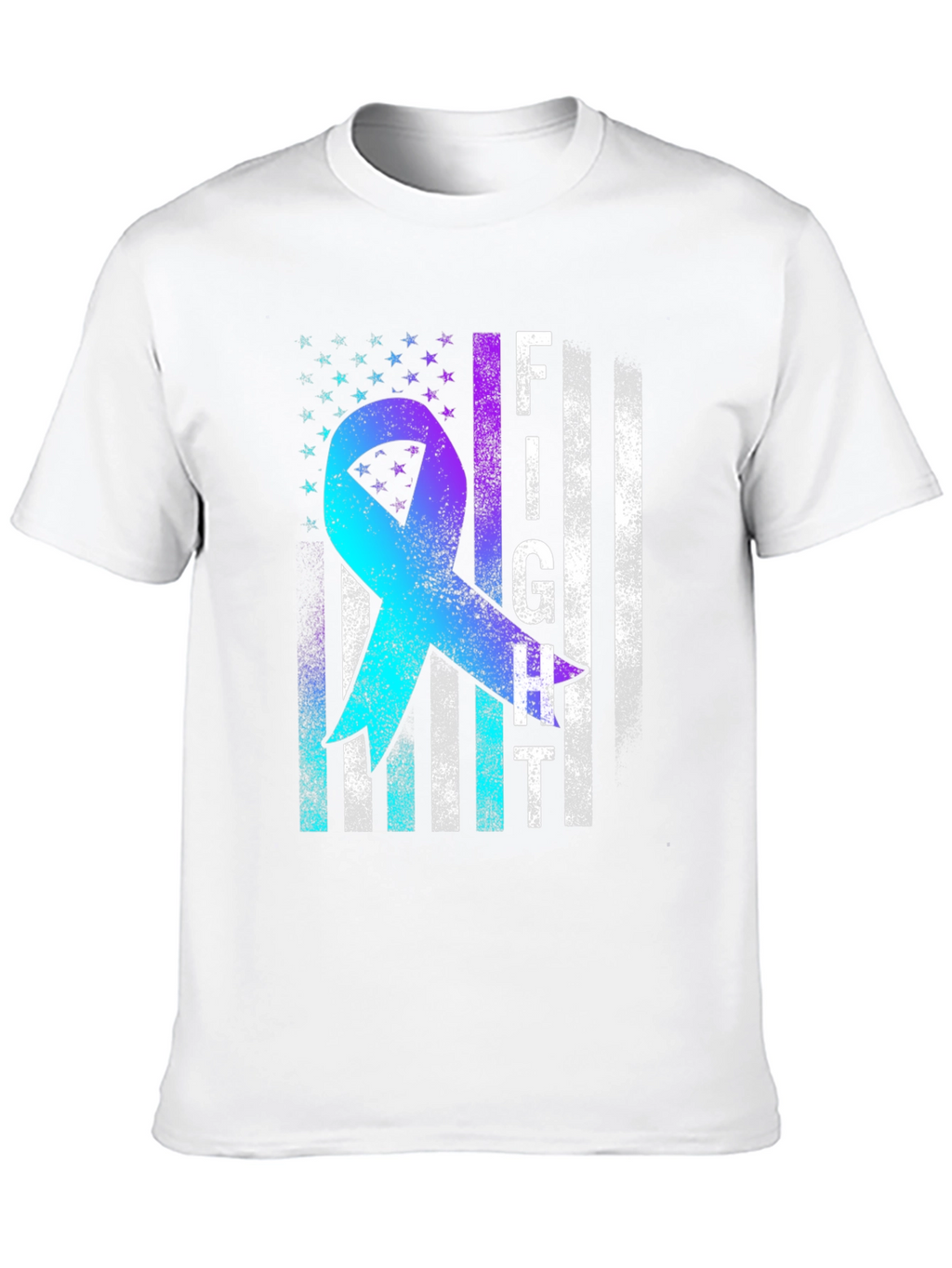 Fight Ribbon Graphic T-Shirt