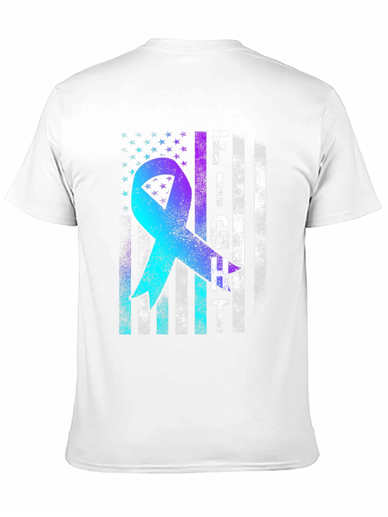 Fight Ribbon Graphic T-Shirt