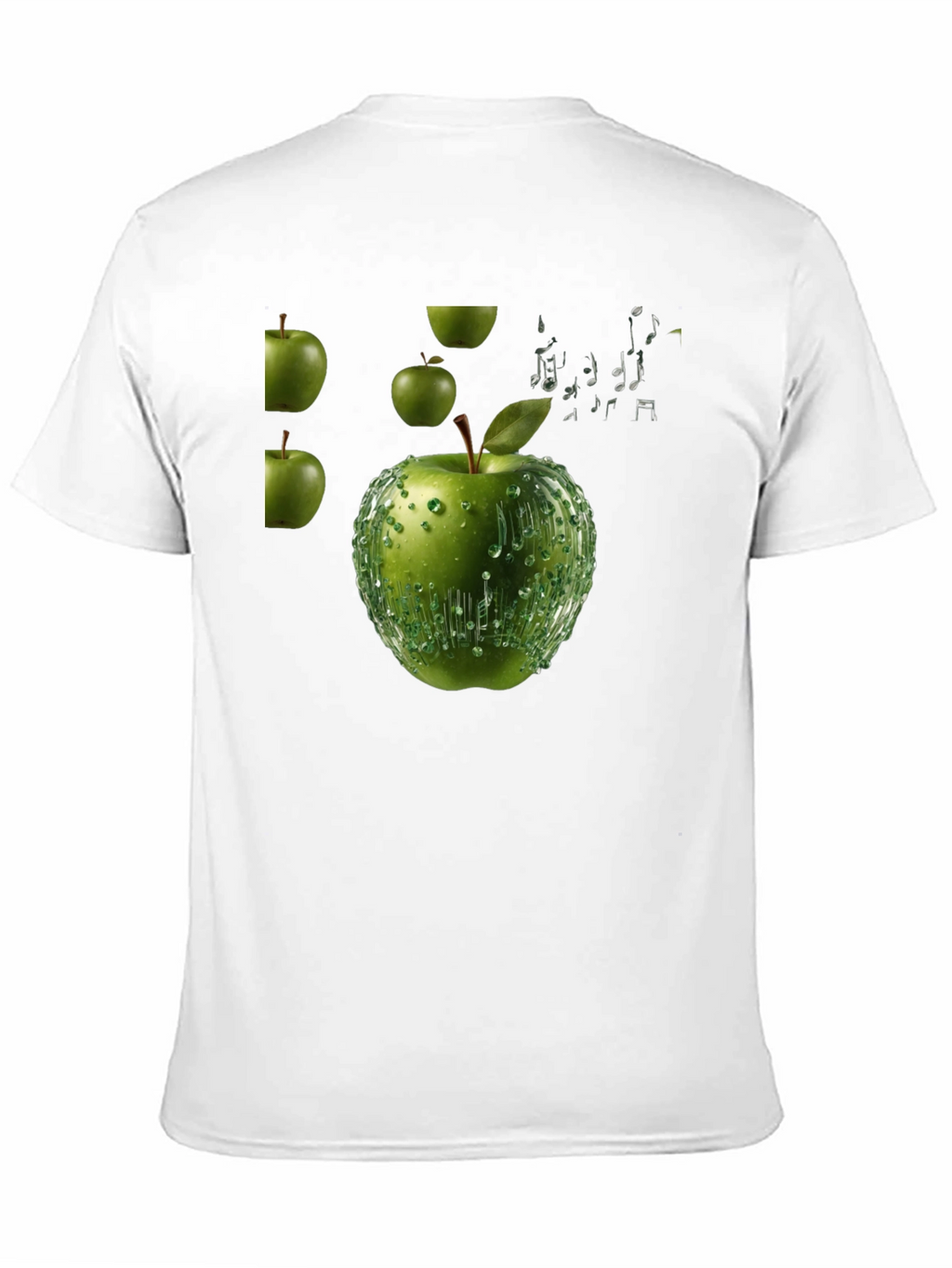 Apple Music T-Shirt - Black Cotton Tee