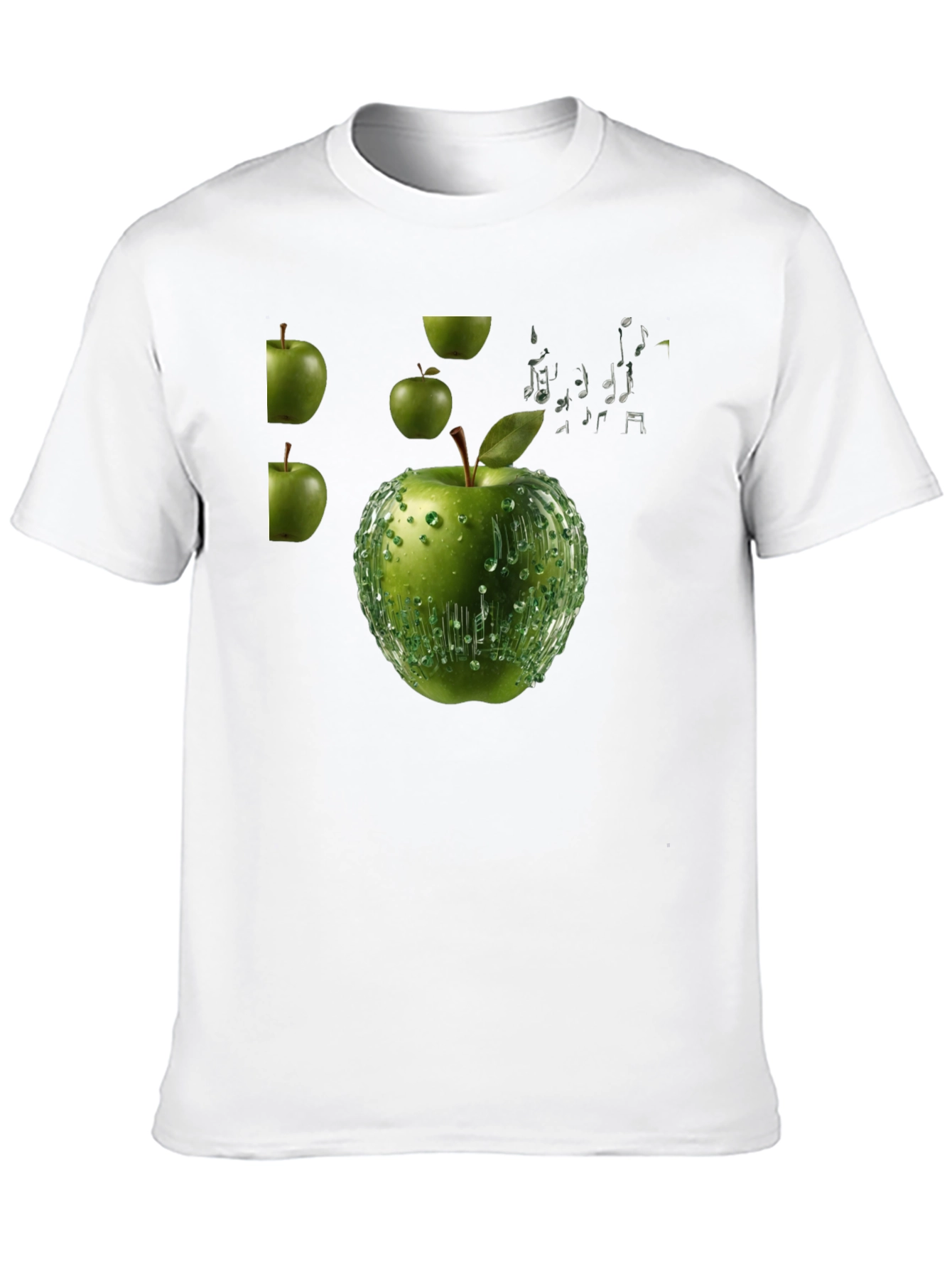 Apple Music T-Shirt - Black Cotton Tee