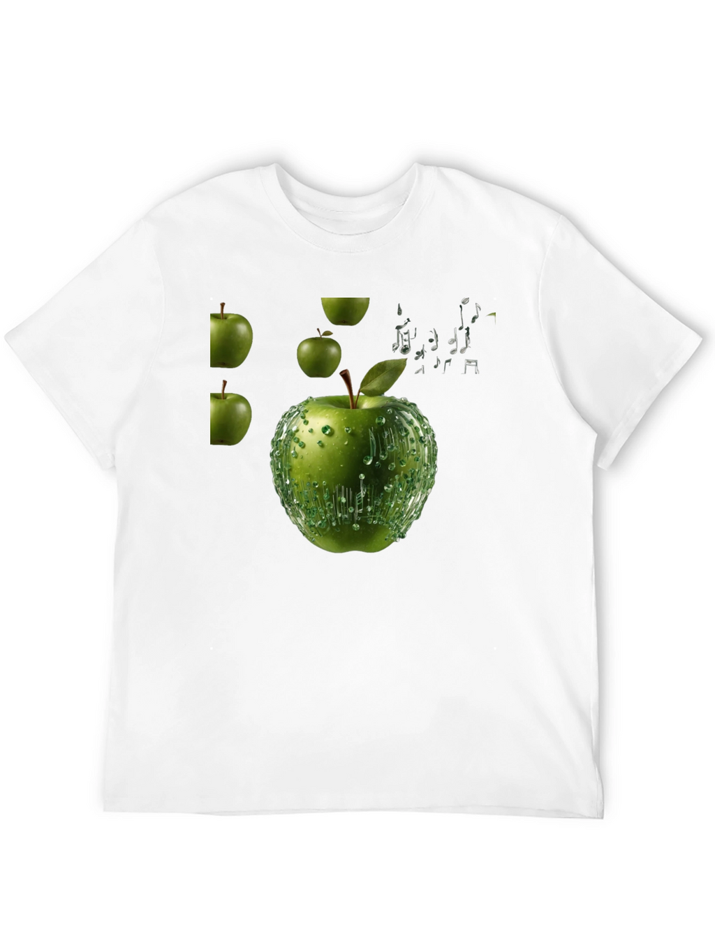 Apple Music T-Shirt - Black Cotton Tee