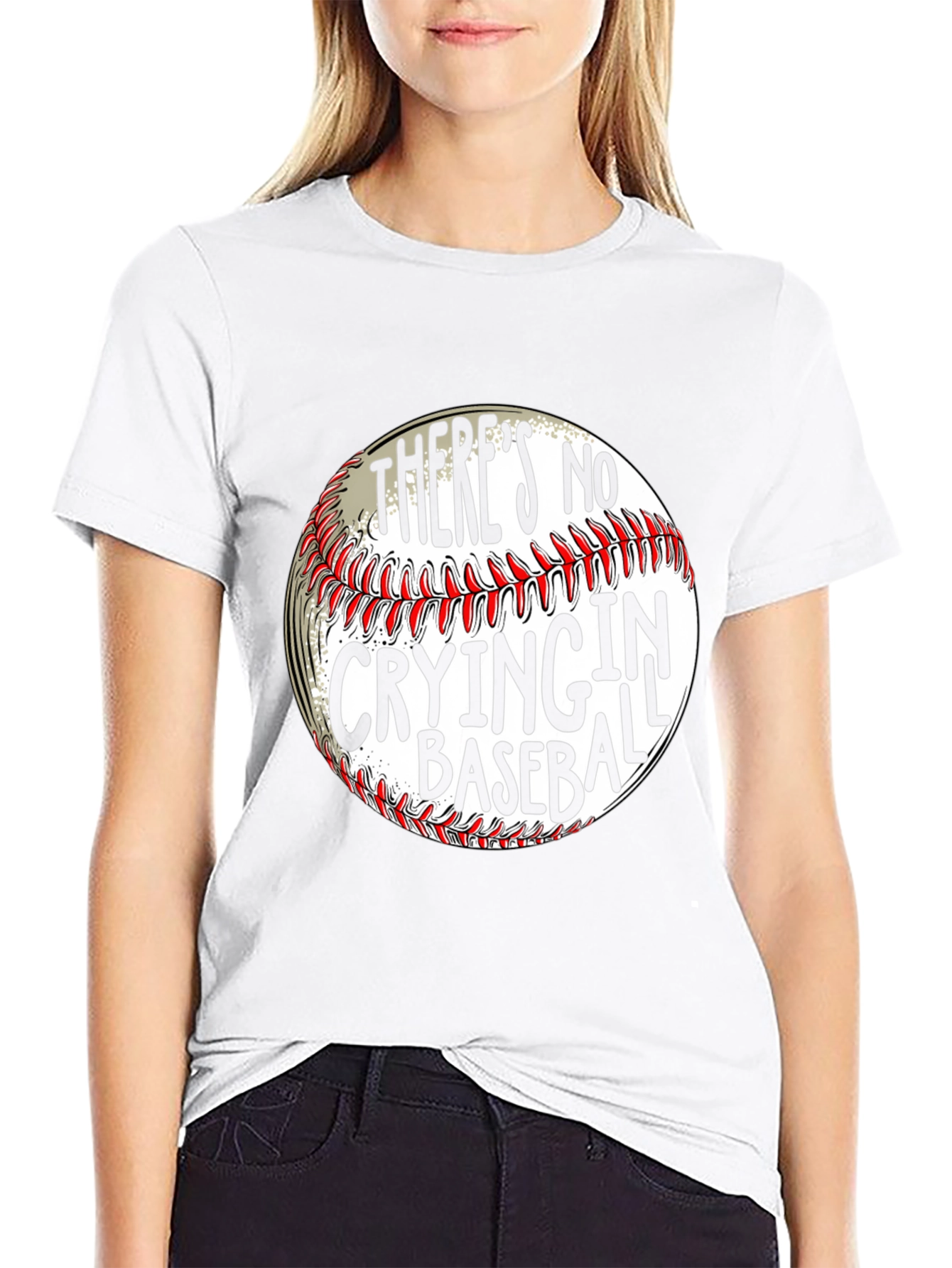 Theres No Crying in Baseball T-Shirt