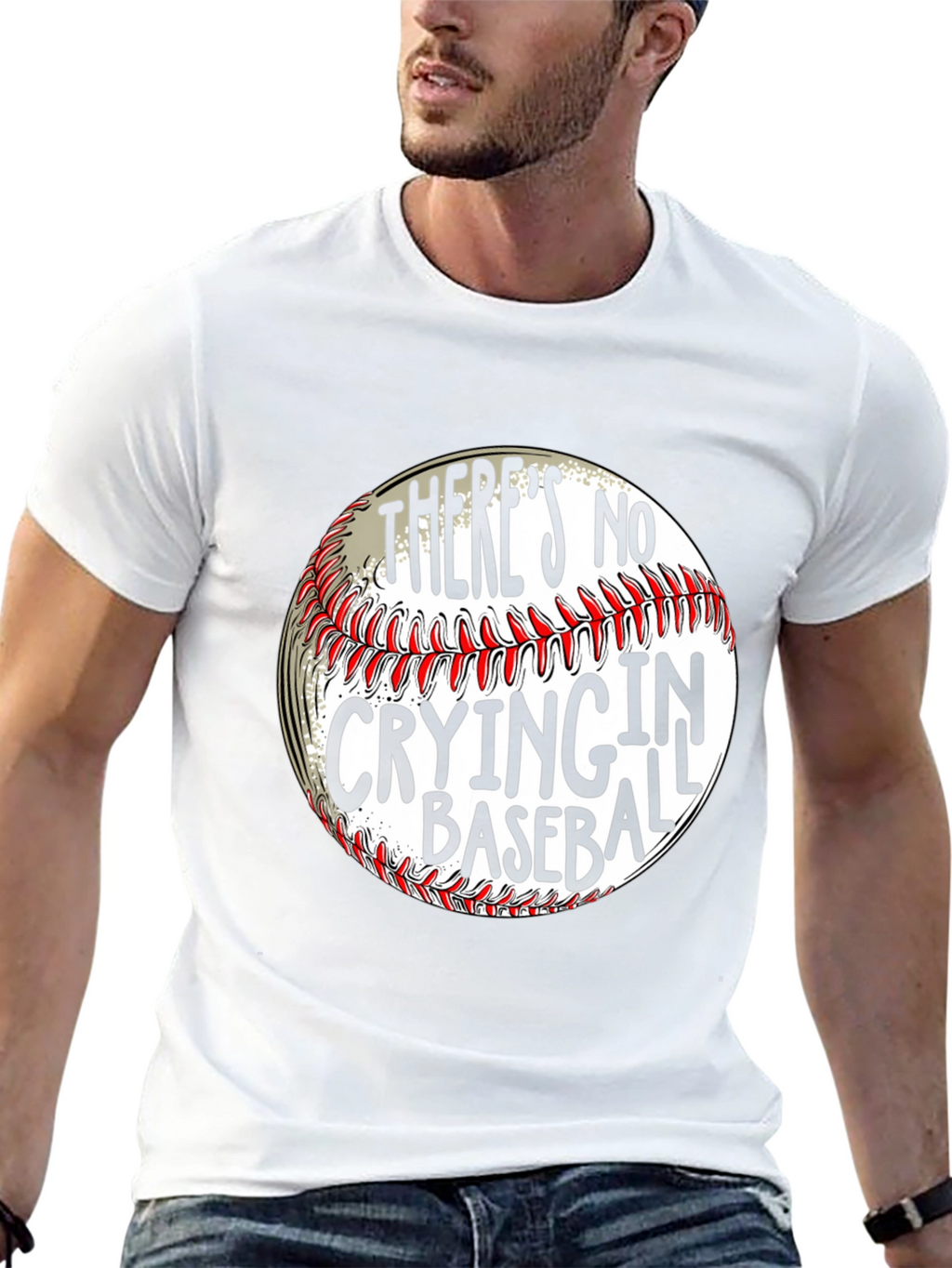 Theres No Crying in Baseball T-Shirt