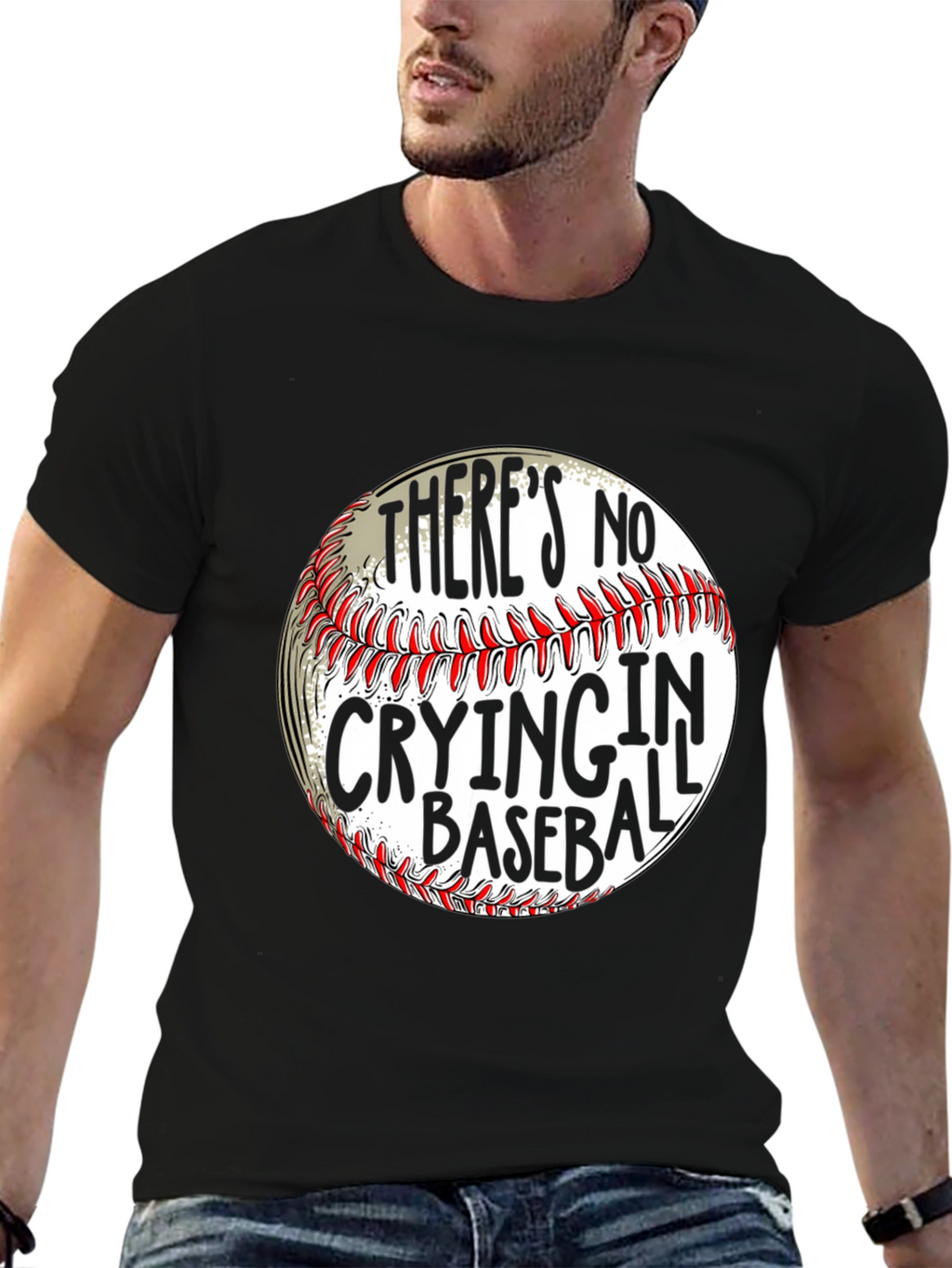 Theres No Crying in Baseball T-Shirt