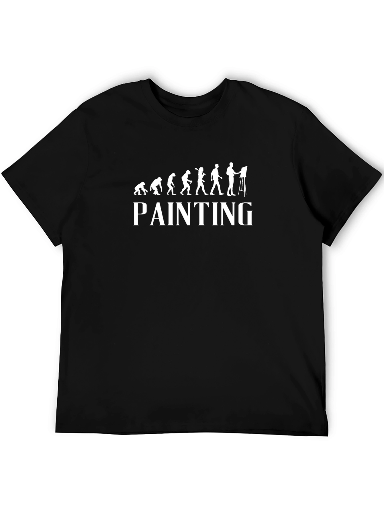 Evolution of Painting T-Shirt - Funny Artist Tee