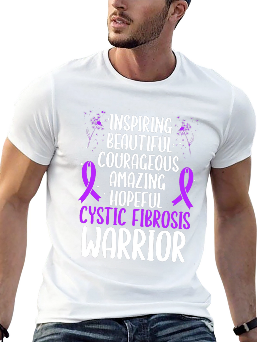 Cystic Fibrosis Warrior T-Shirt - Inspiring Hope
