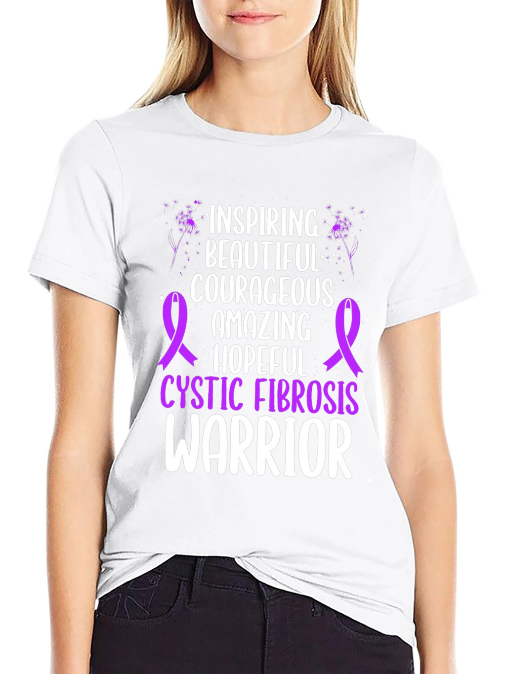 Cystic Fibrosis Warrior T-Shirt - Inspiring Hope