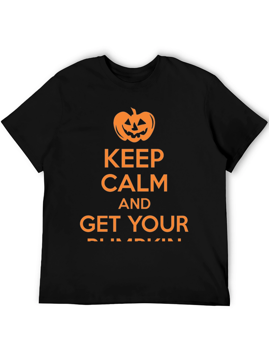 Keep Calm Halloween Pumpkin T-Shirt