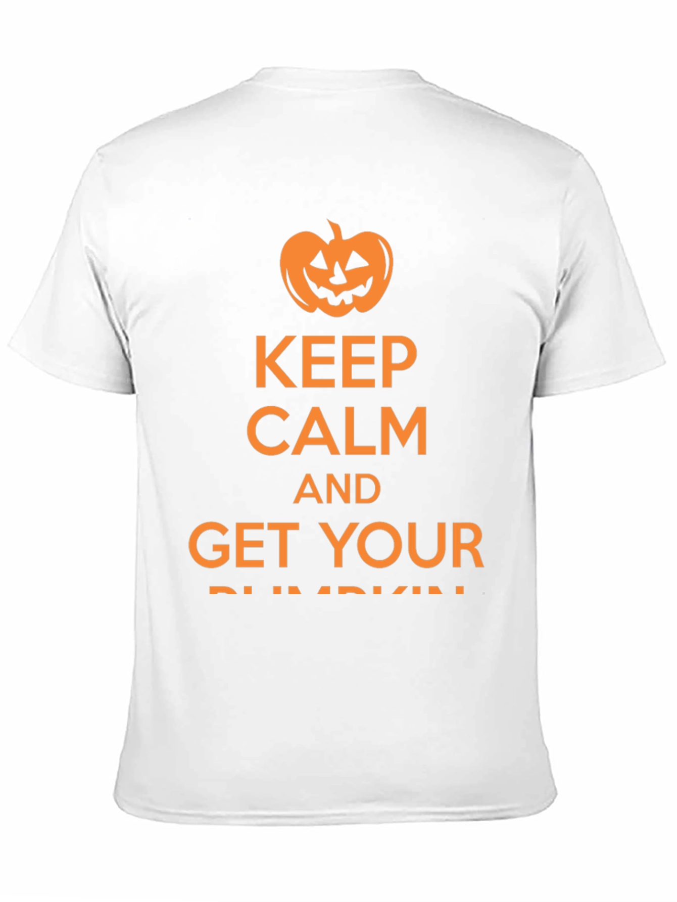 Keep Calm Halloween Pumpkin T-Shirt