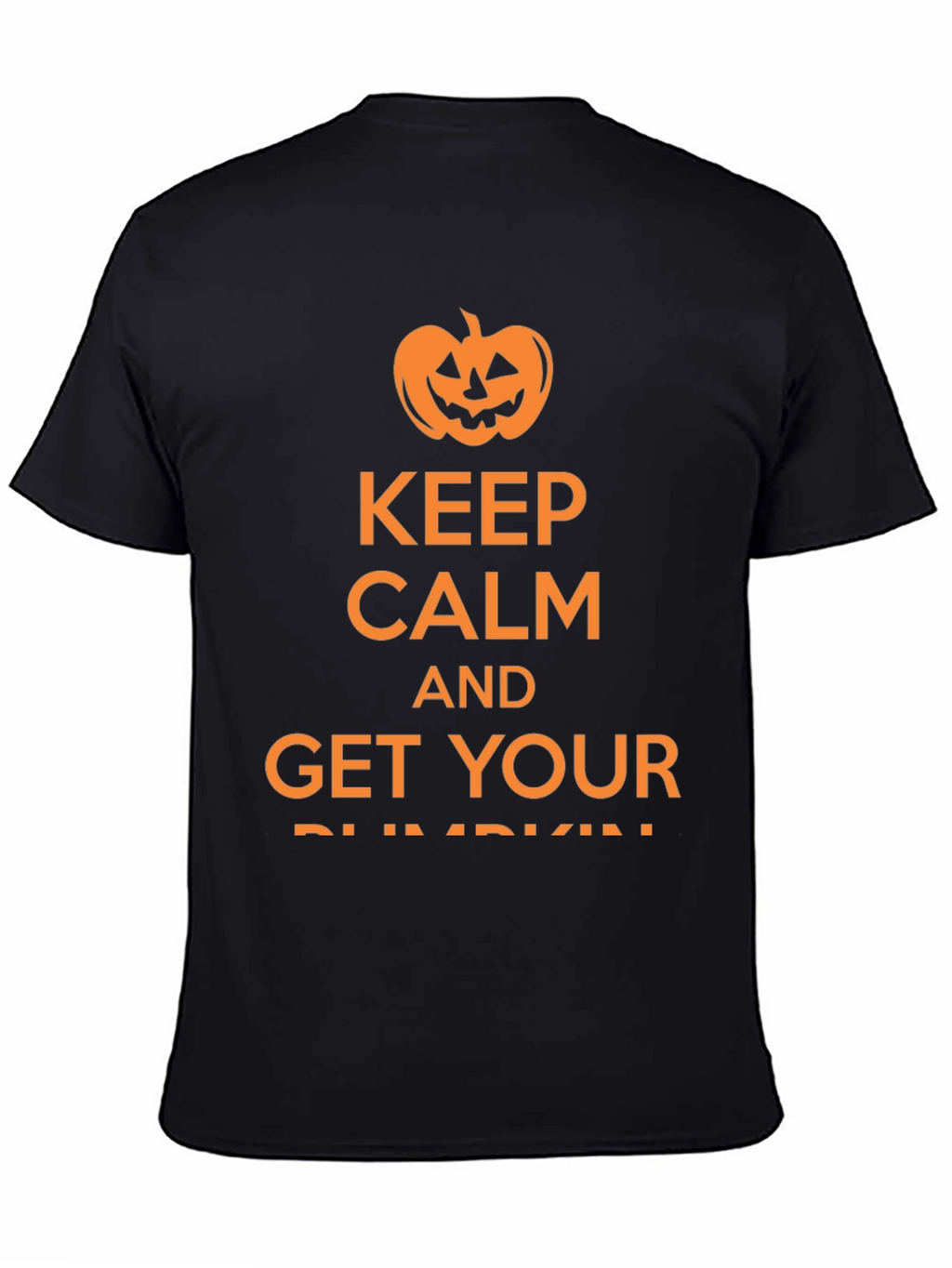 Keep Calm Halloween Pumpkin T-Shirt