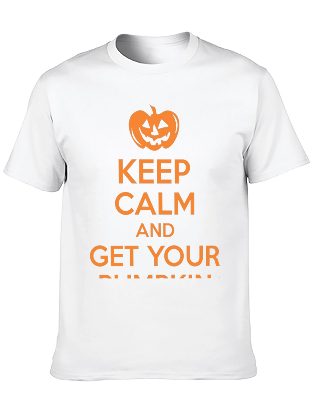 Keep Calm Halloween Pumpkin T-Shirt