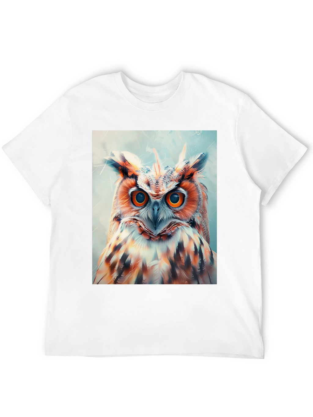 Owl Graphic Print Tee