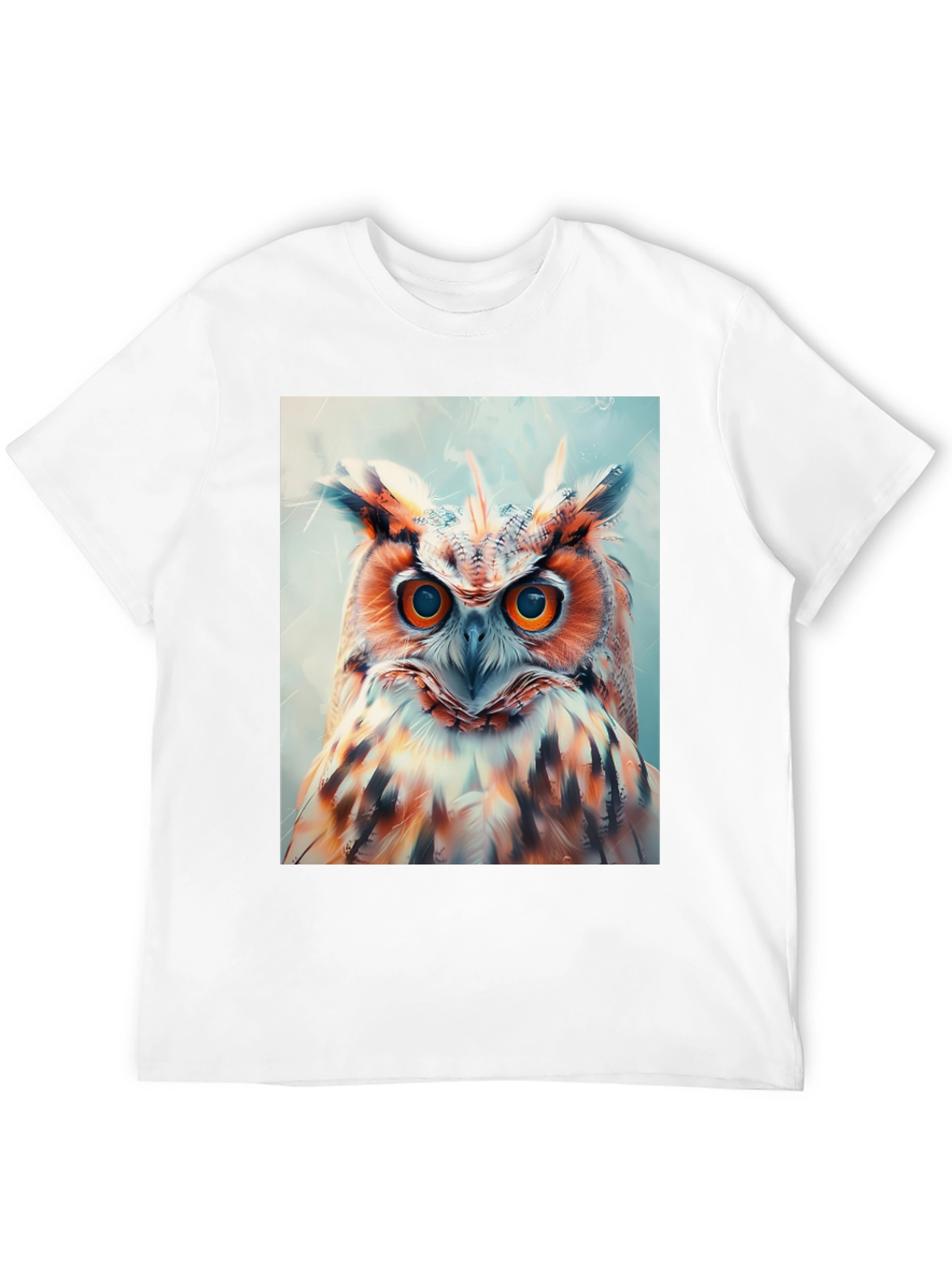 Owl Graphic Print Tee