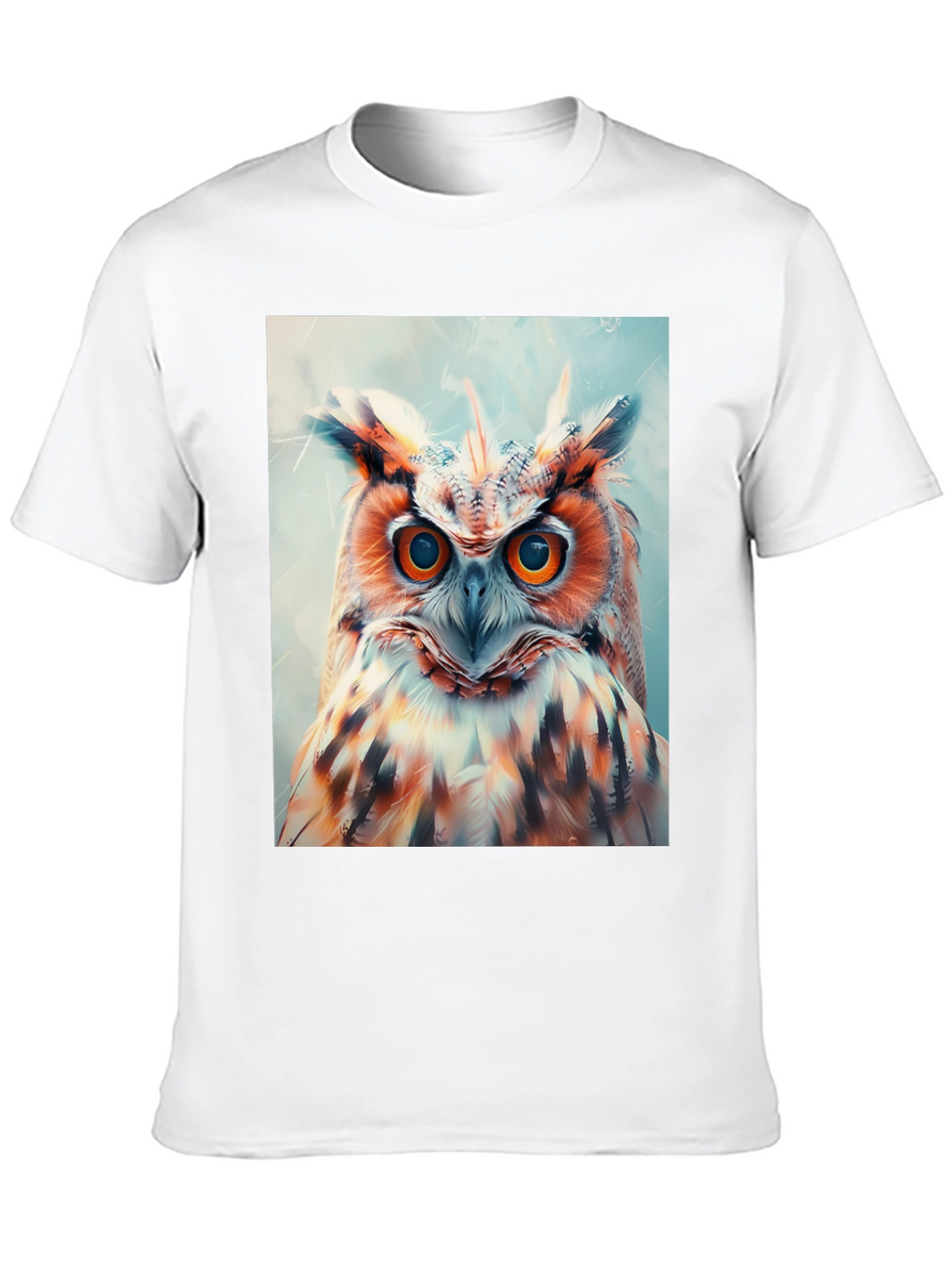 Owl Graphic Print Tee