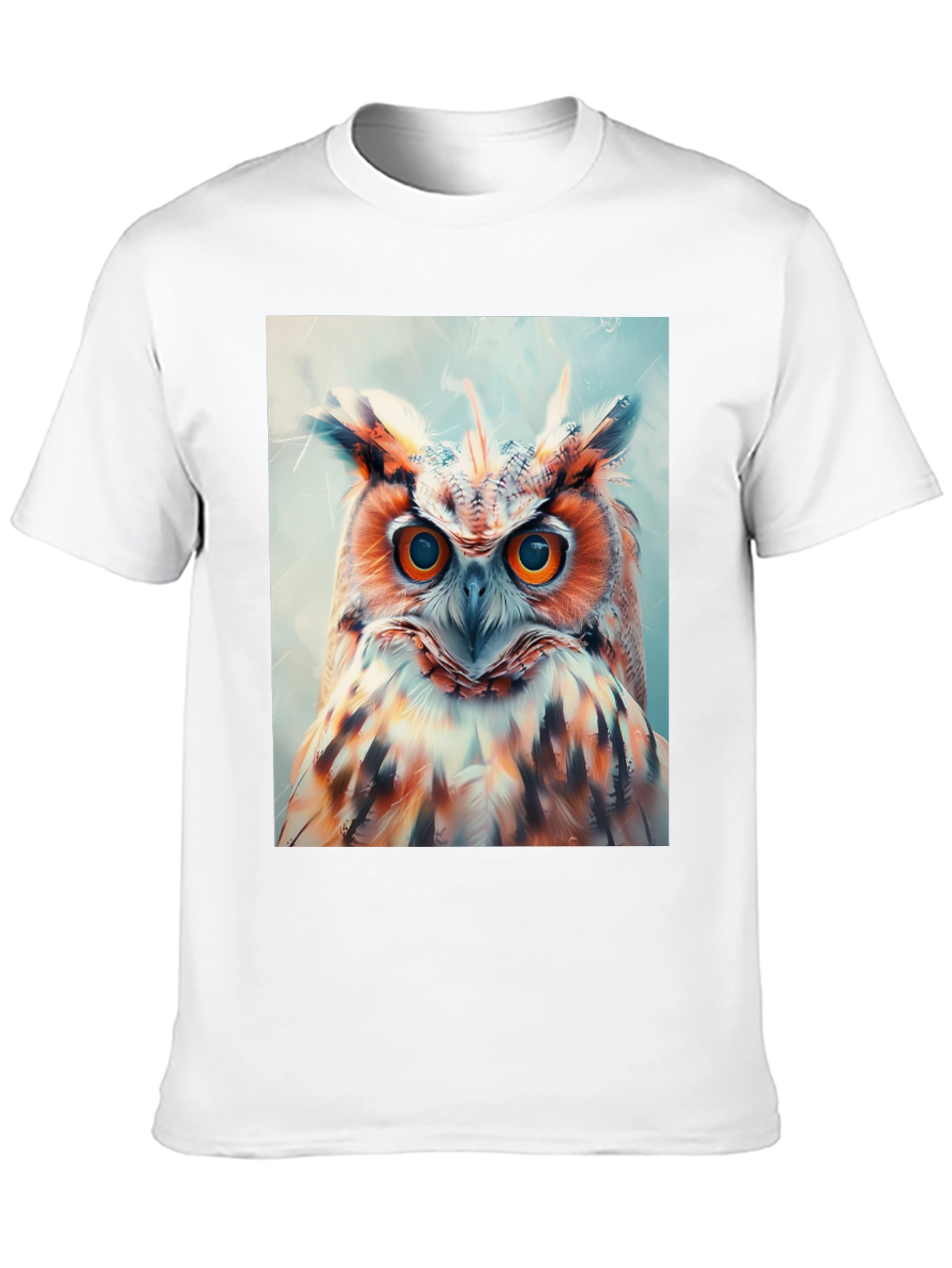 Owl Graphic Print Tee