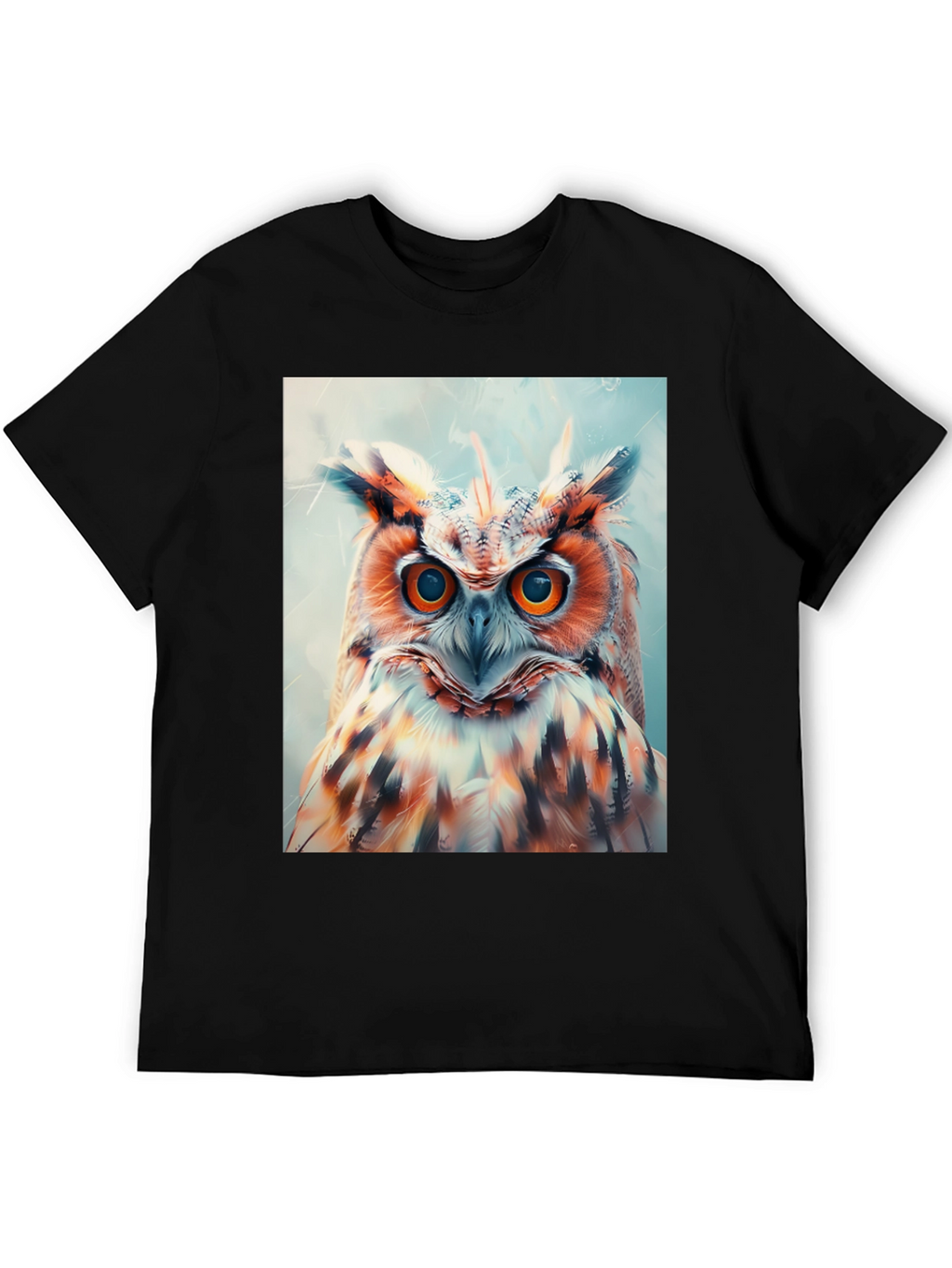 Owl Graphic Print Tee