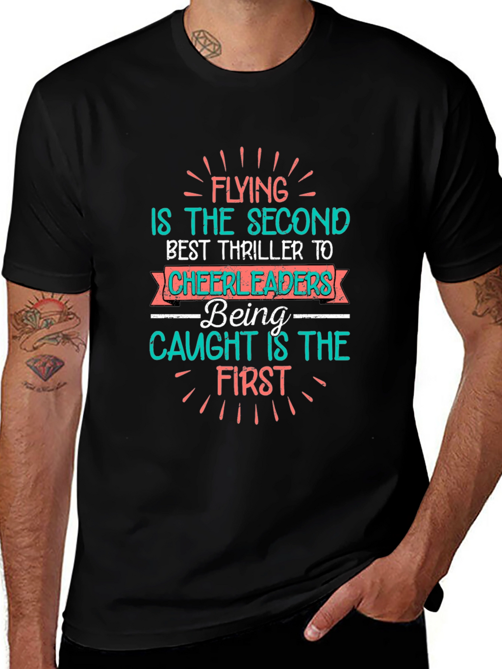 Cheerleader Thrillseeker T-Shirt
