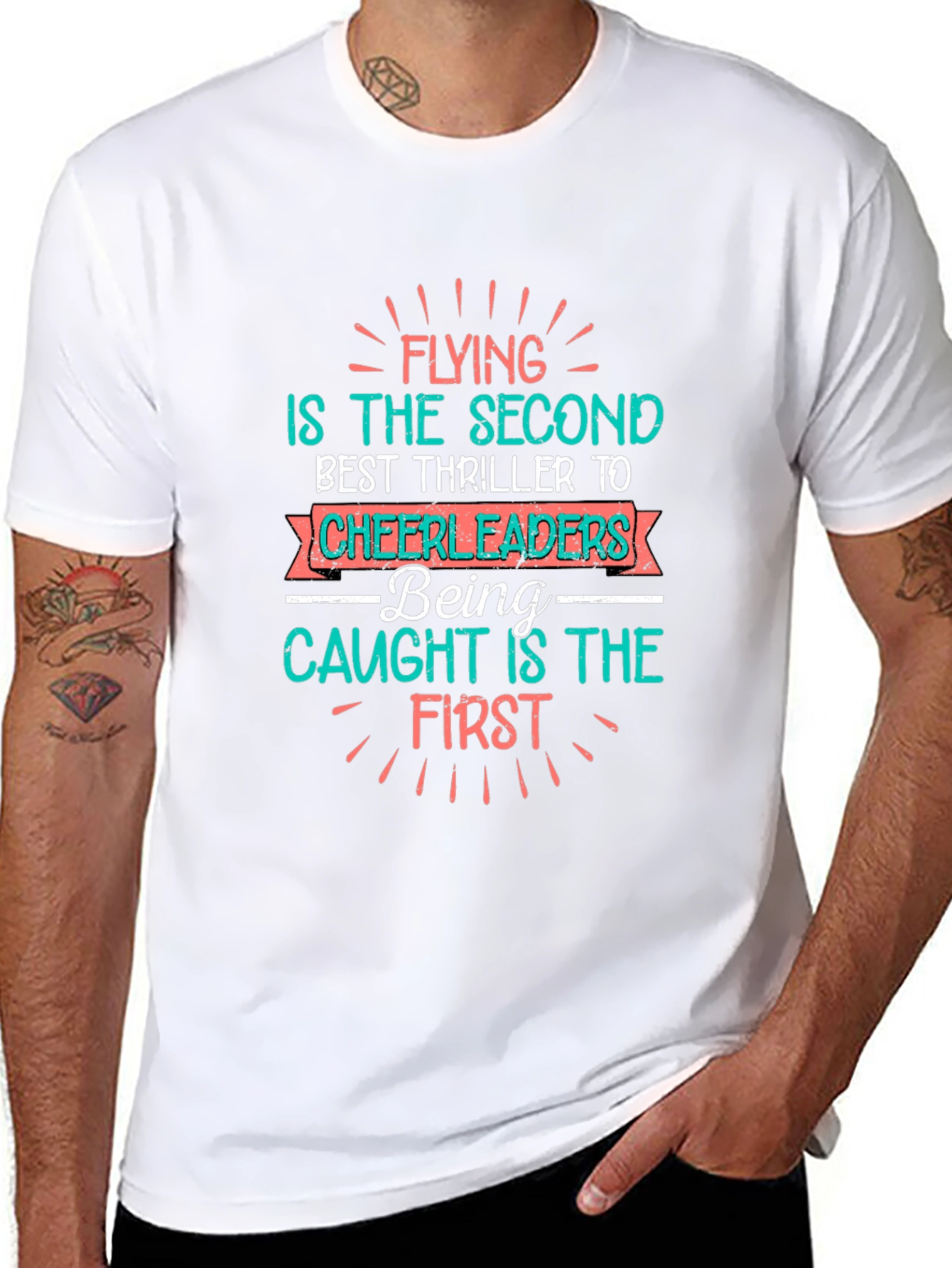 Cheerleader Thrillseeker T-Shirt