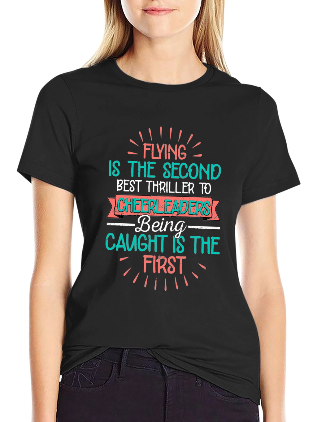 Cheerleader Thrillseeker T-Shirt