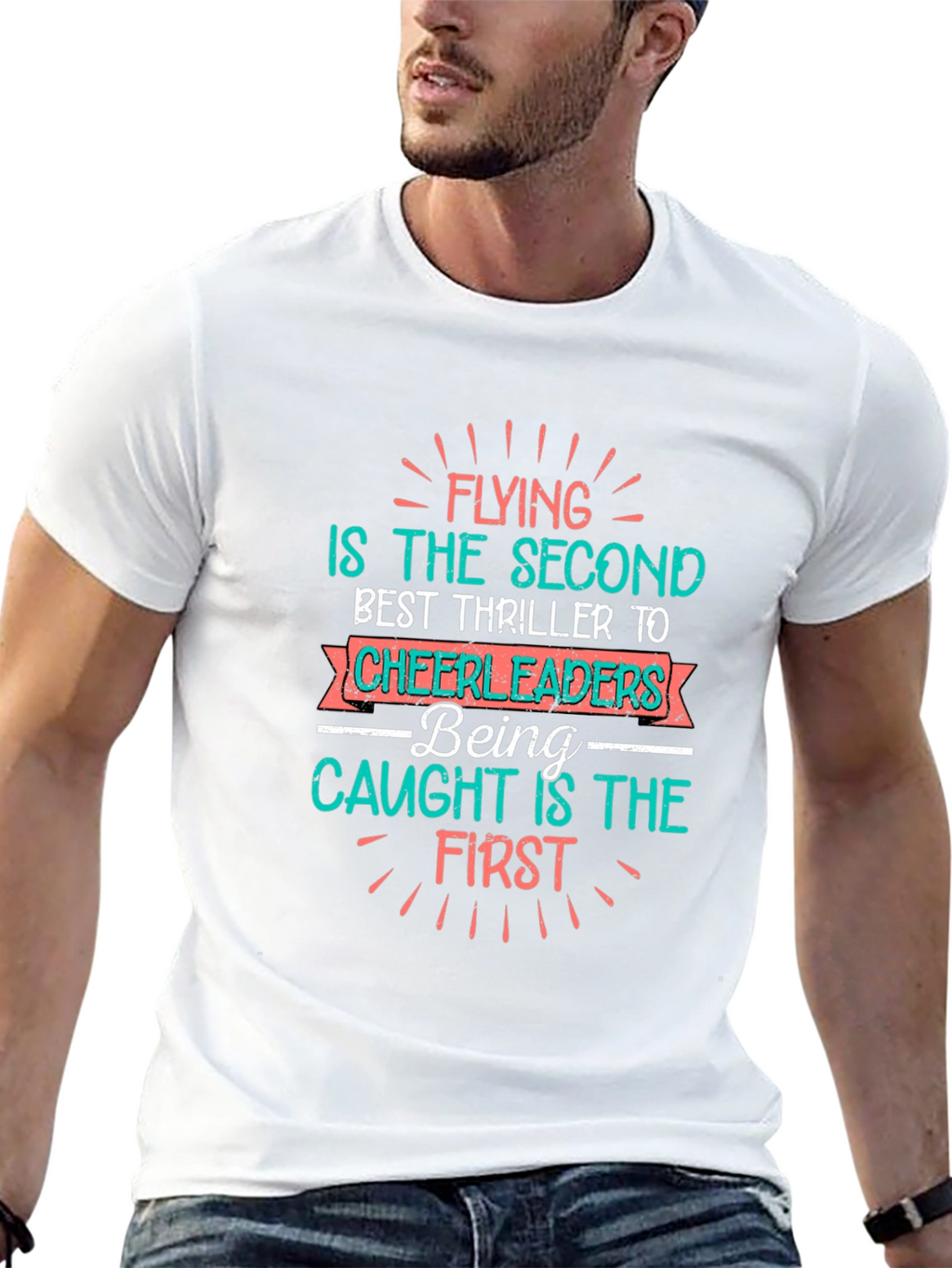 Cheerleader Thrillseeker T-Shirt