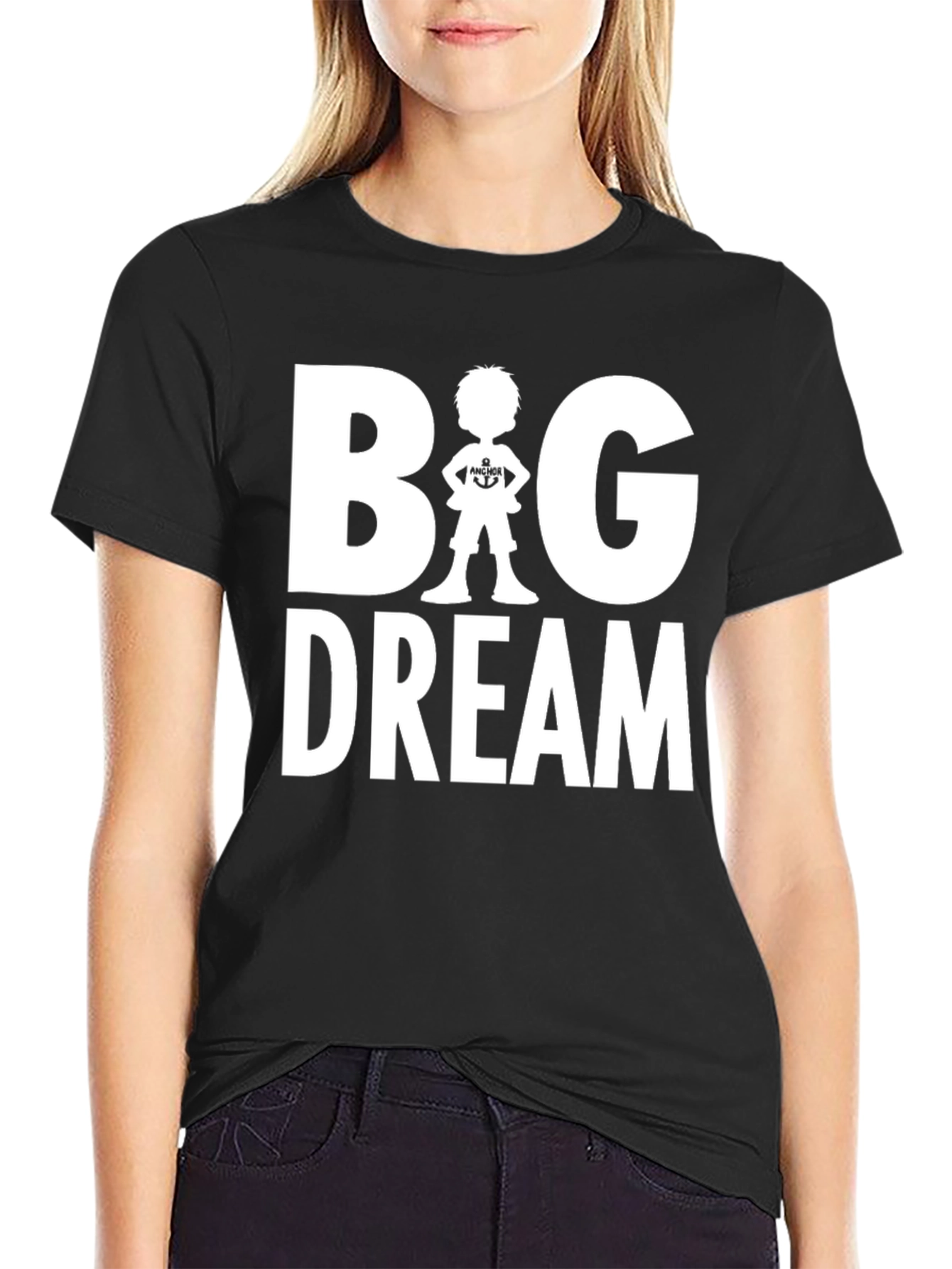 Big Dream Graphic T-Shirt - Classic Black Tee
