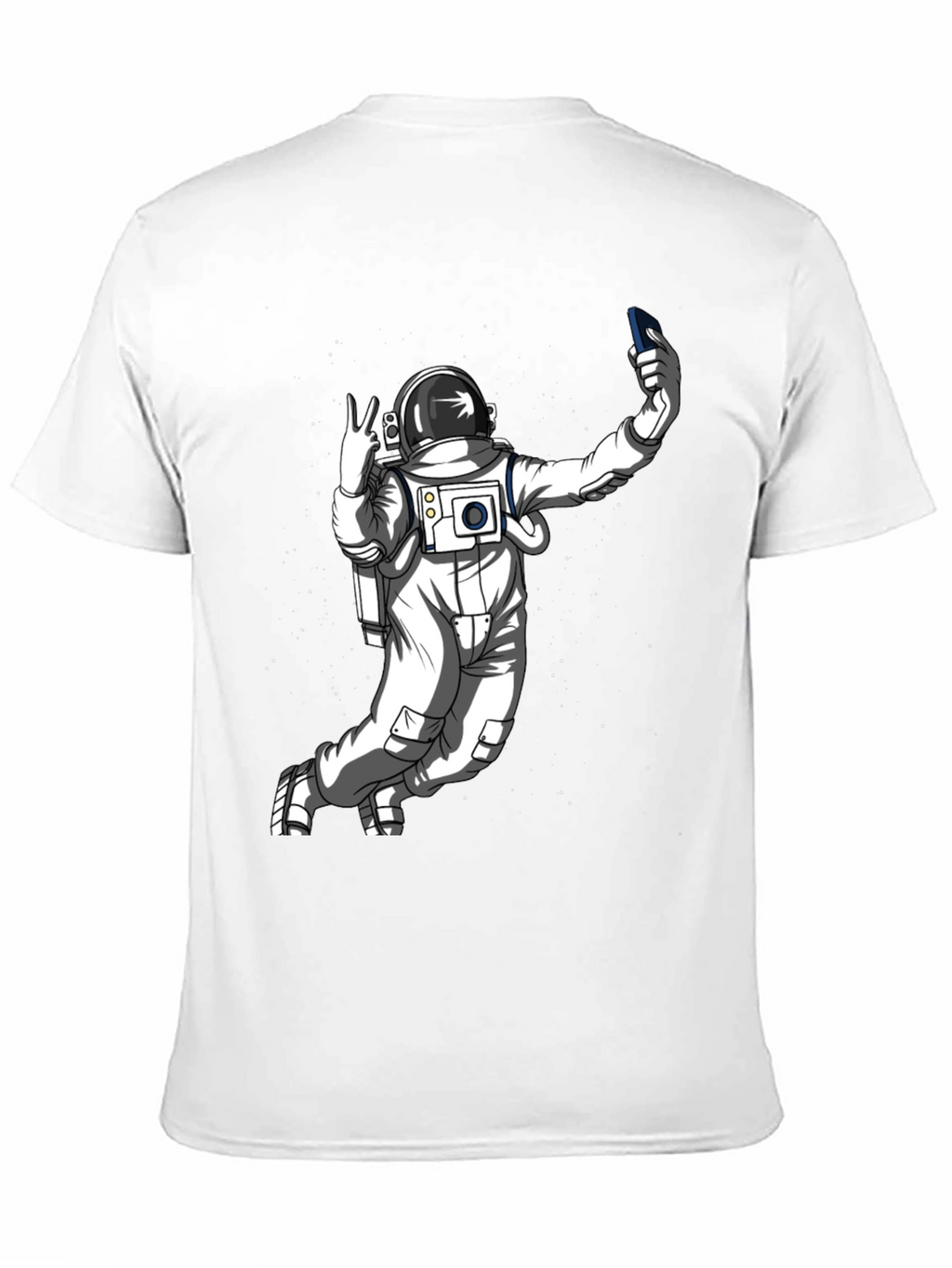 Astronaut Selfie T-Shirt - Space Graphic Tee