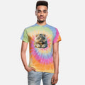 Jaguar sits and watches, clothing designer