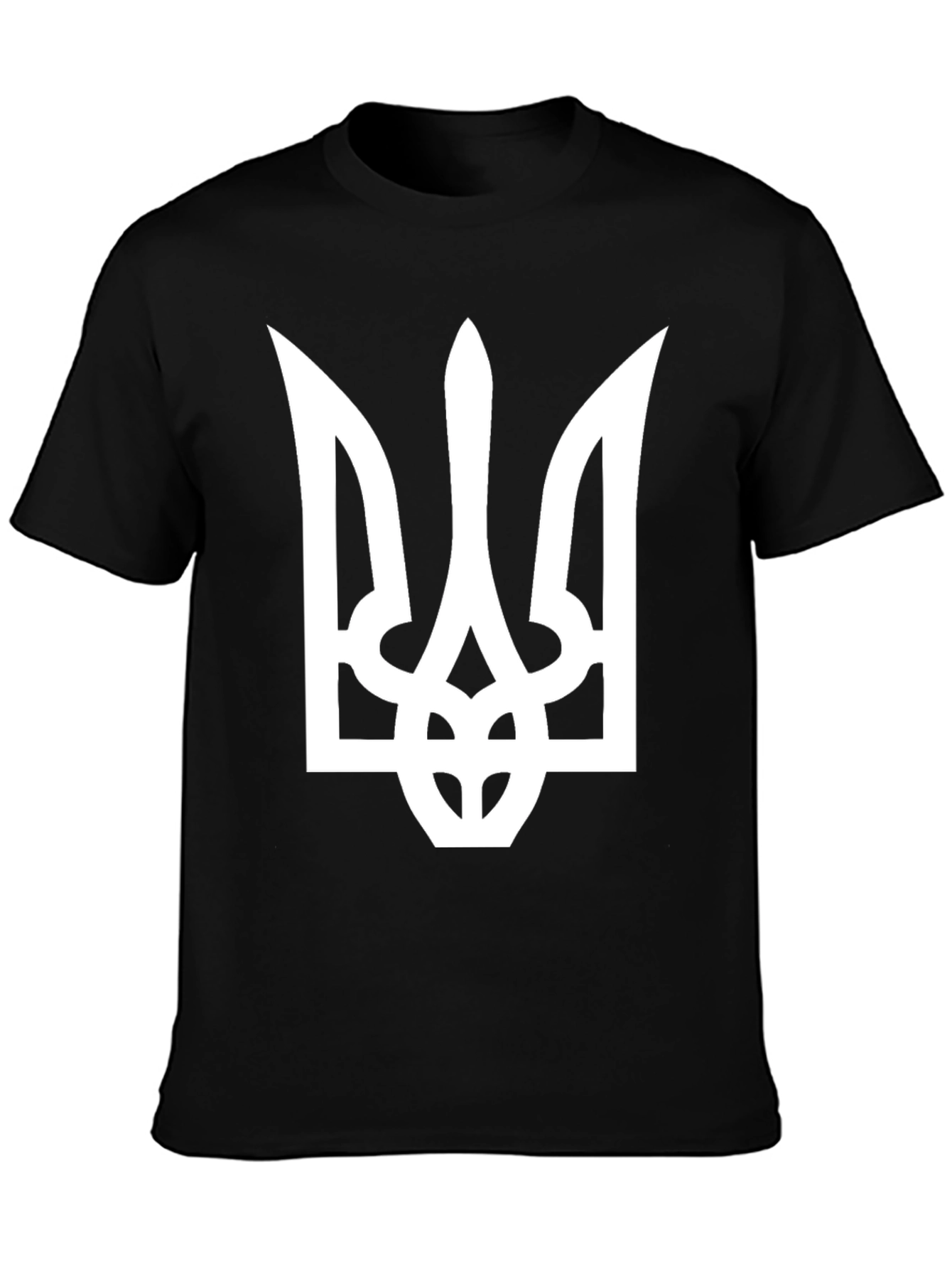 Ukraine Trident Black T-Shirt