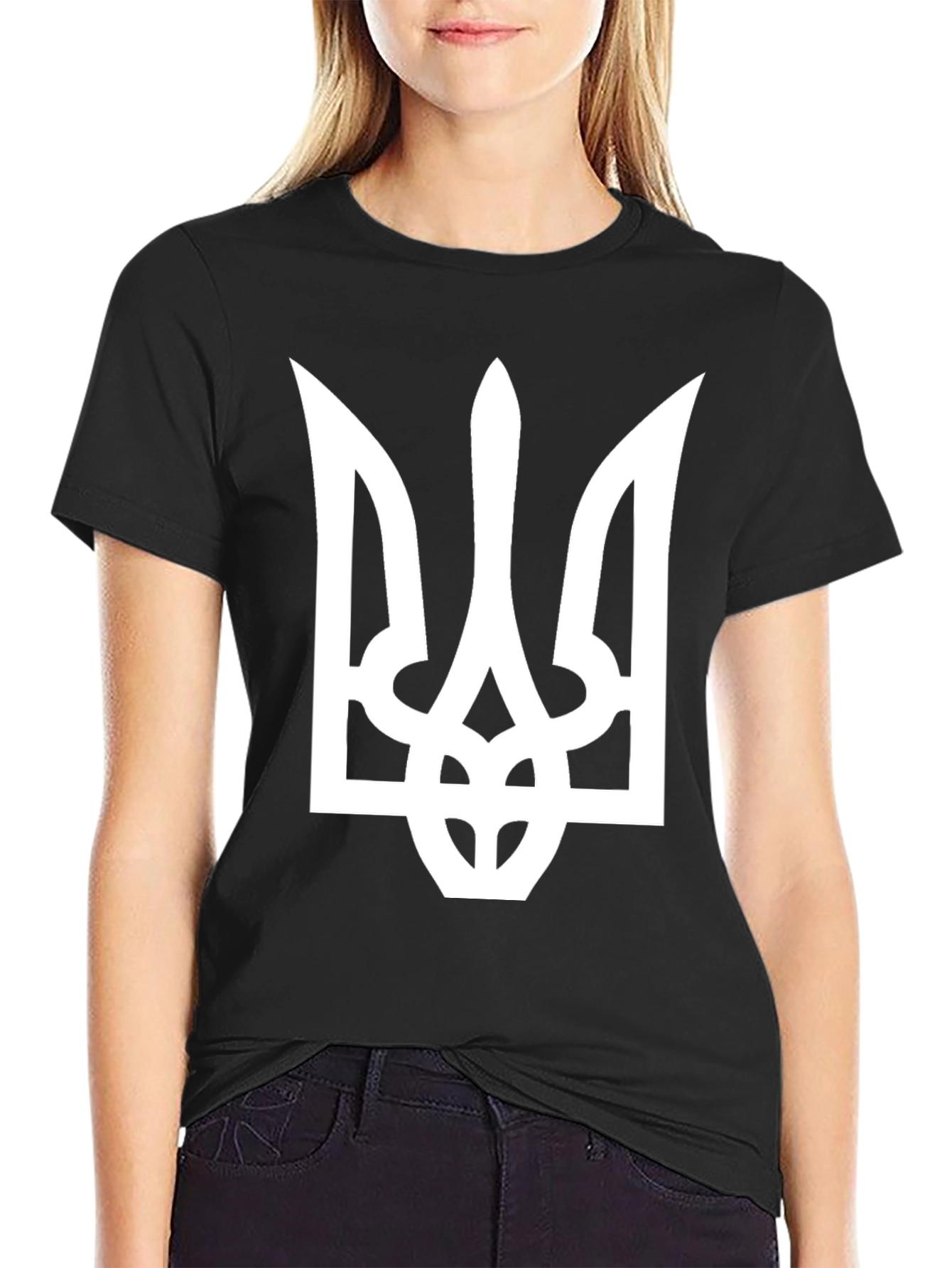 Ukraine Trident Black T-Shirt